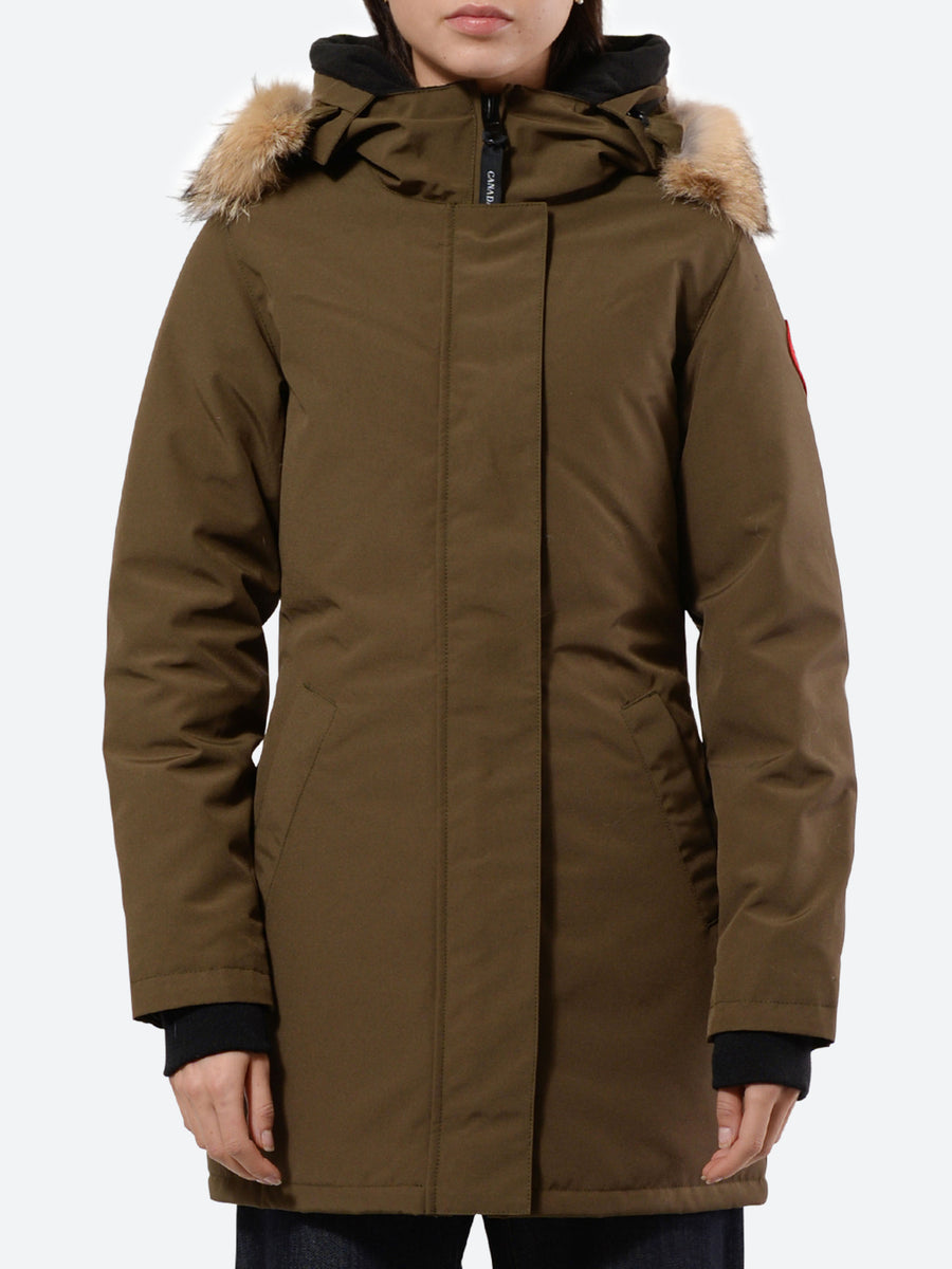 Canada Goose Victoria Parka in Military Green gravitypope