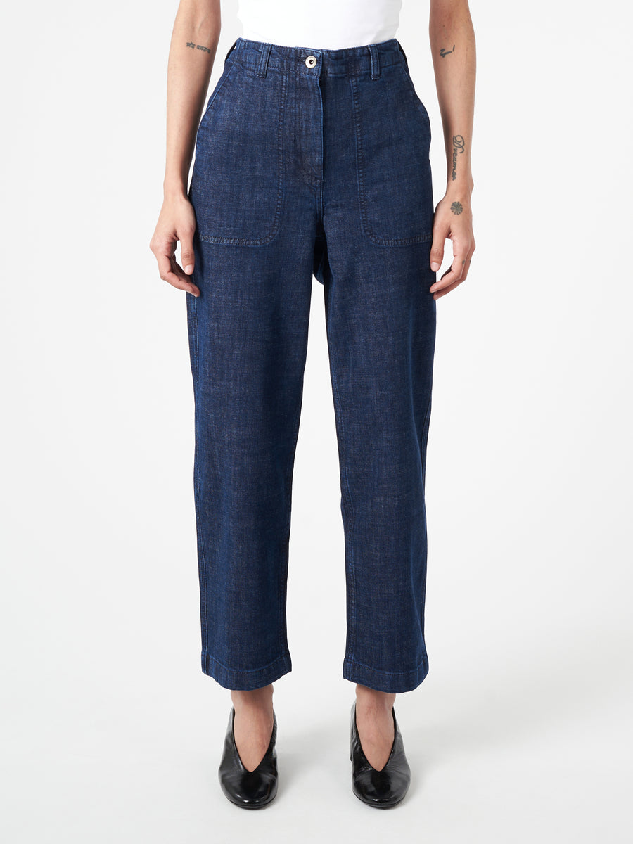 TOAST shops Ashley Patch Pocket Organic Cotton Cropped Jeans