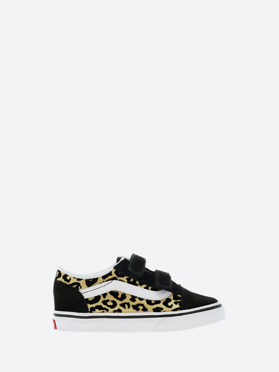 Vans Toddler Old Skool V in Leopard gravitypope