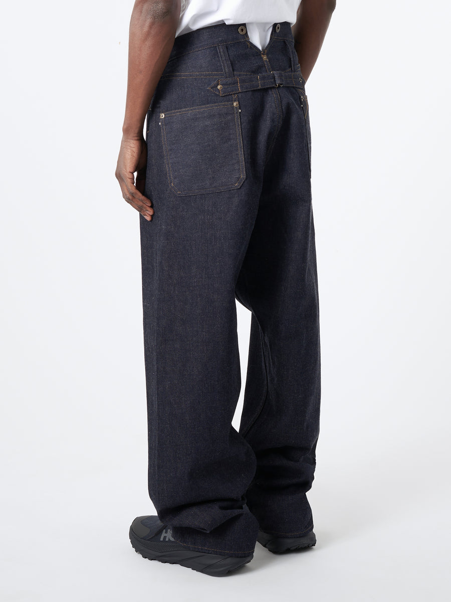 Nigel Cabourn - Railman Denim Pant in Indigo - gravitypope