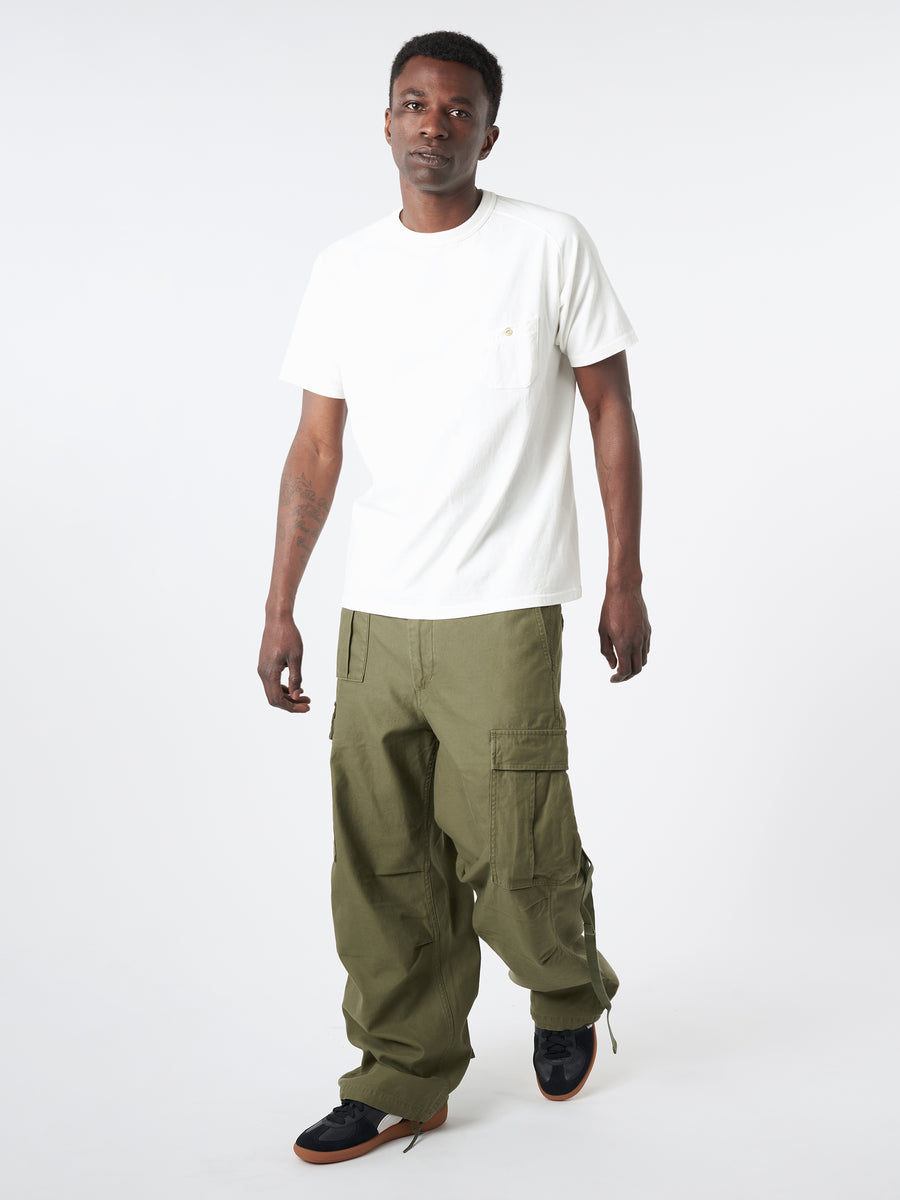 Nigel Cabourn - Army Cargo Pant in Dark Green – gravitypope