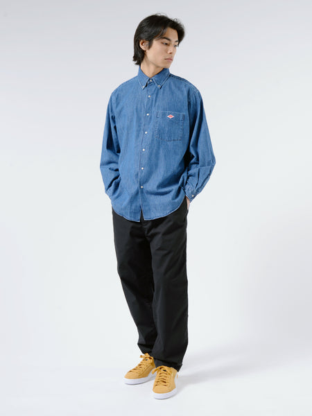 MEN'S DENIM DUNGAREE B.D SHIRT