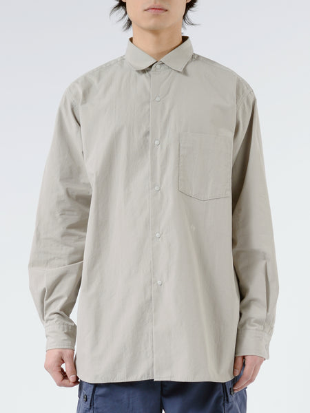 Nanamica - Reg Collar Wind Shirt in Taupe – gravitypope