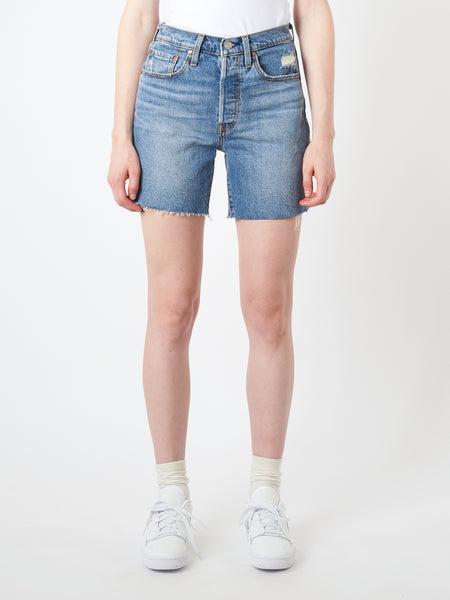Levi's 501 Mid Thigh Short Sansome Nights 85833-0003 - Free