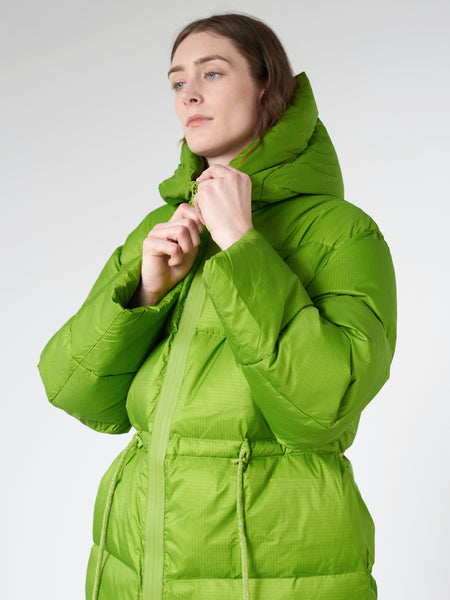 Neon green hot sale bubble jacket