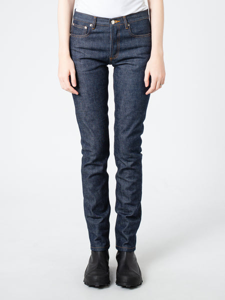 A.P.C. - Petit New Standard Jeans in Raw Indigo – gravitypope