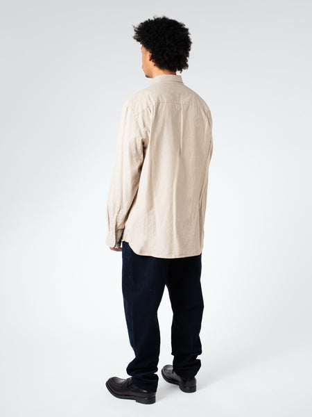 Universal Works - Square Pocket Shirt in Sand – gravitypope