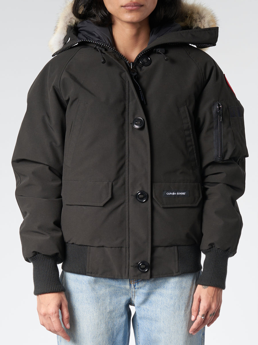 Canada Goose Chilliwack Bomber in Black gravitypope