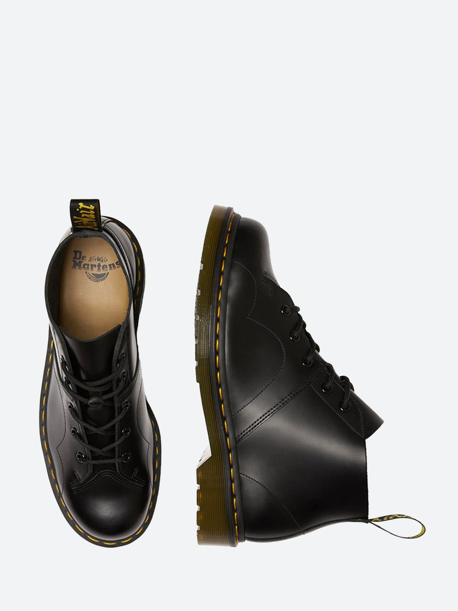 Dr. Martens Church in Black Smooth gravitypope