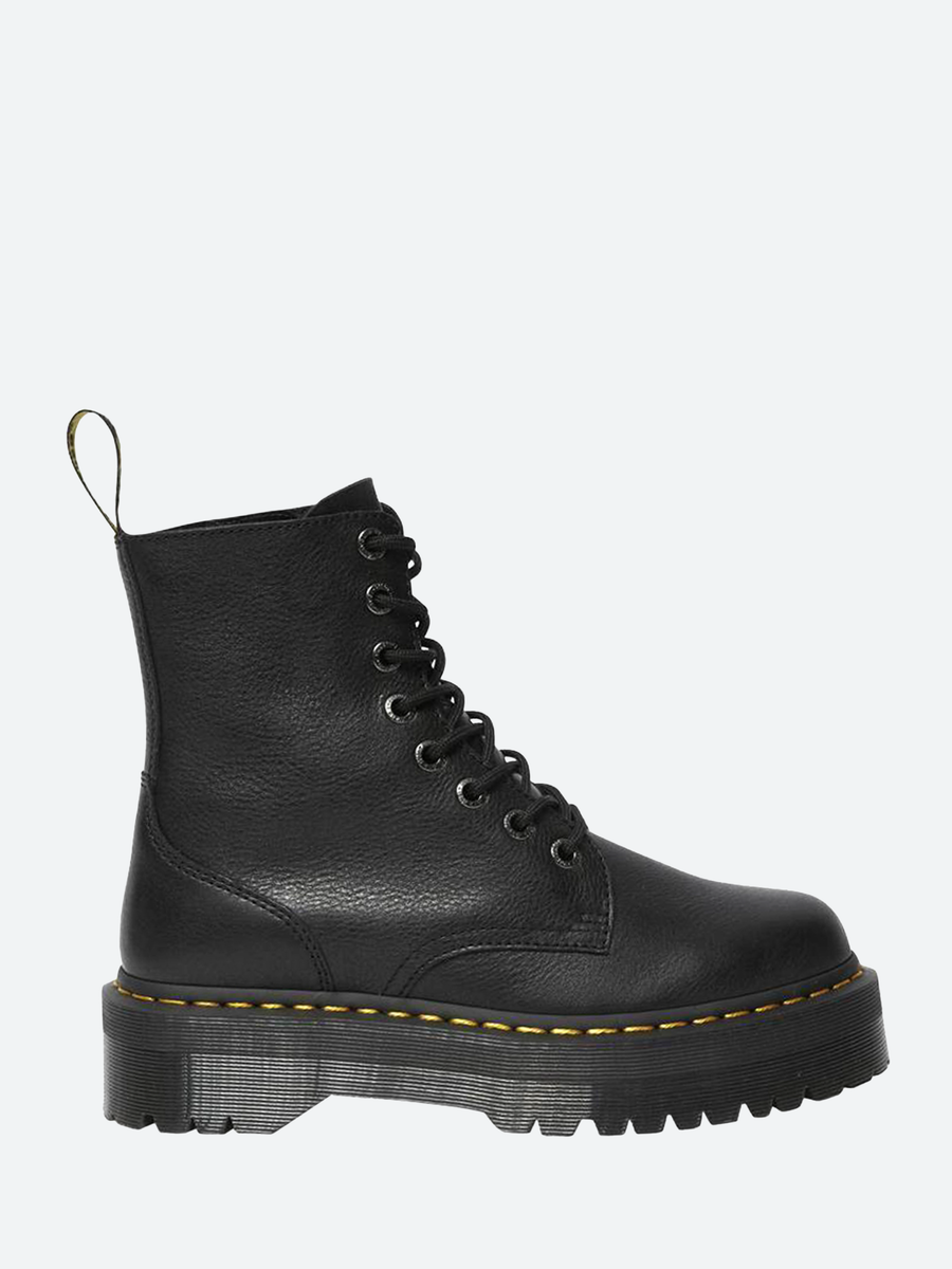 Black platform boots dr martens best sale