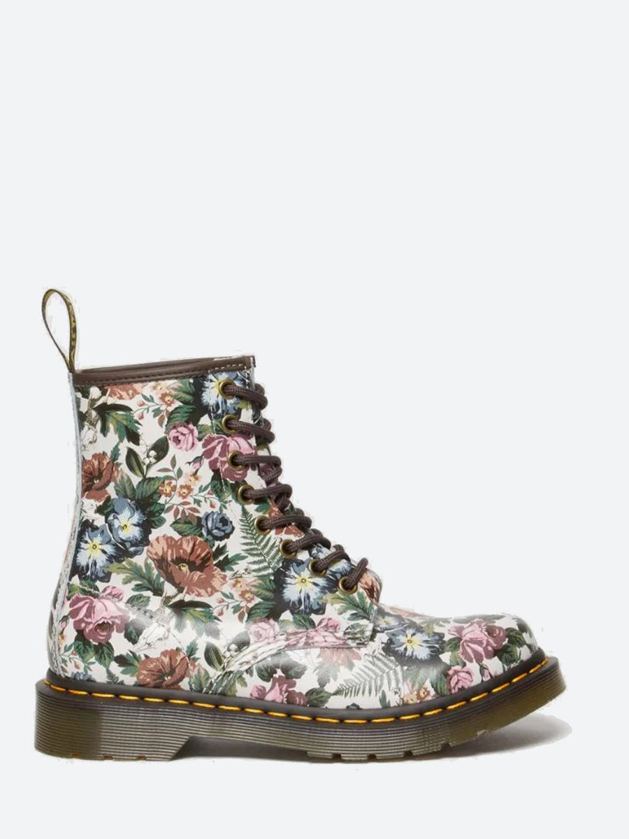 Dr. Martens - 1460 Smooth in English Garden Print Backhand - gravitypope