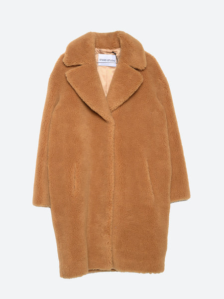 Stand camille faux outlet fur coat