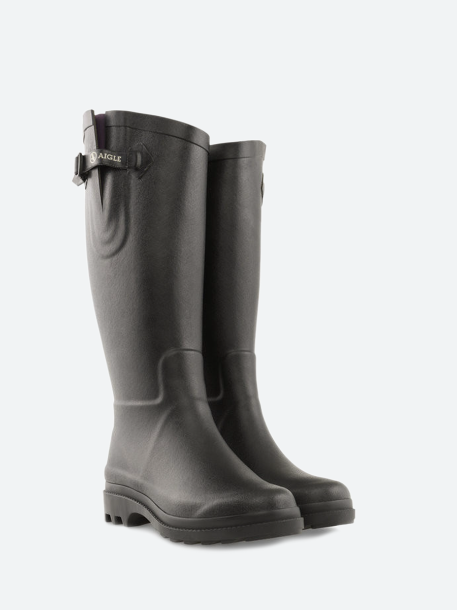 Aigle aiglentine fur lined wellies hotsell