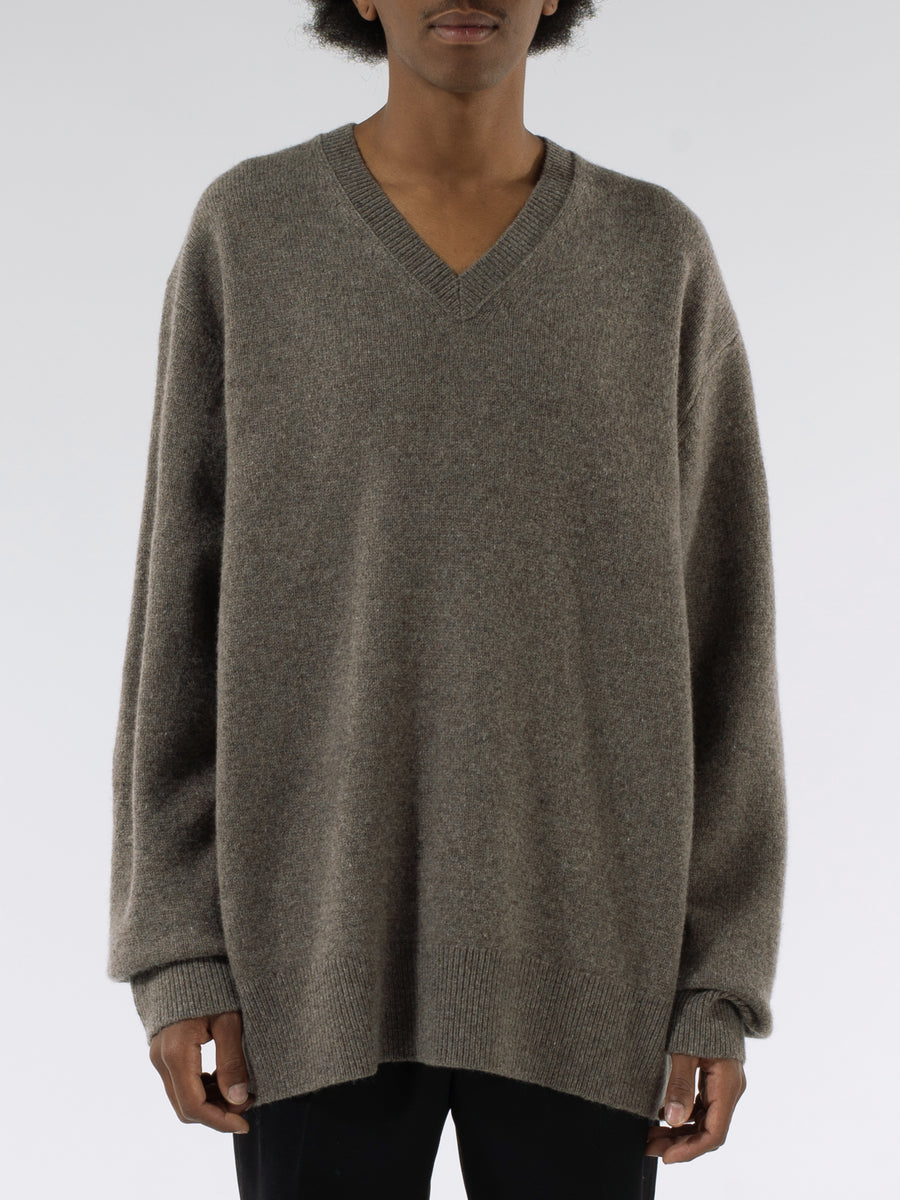 Acne studios deep v neck sweater best sale