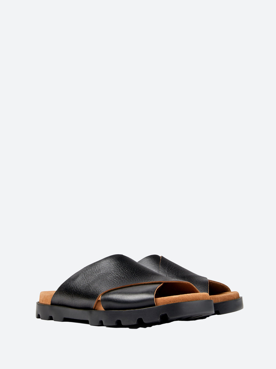 Camper - Brutus Sandal in Black - gravitypope