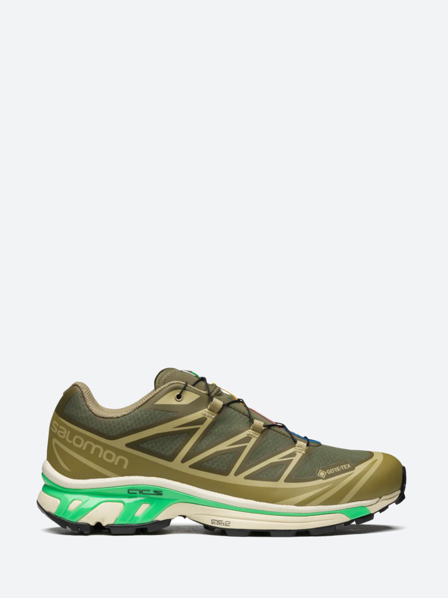 Salomon - XT-6 GORE-TEX in Olive, Herb and Almond – gravitypope