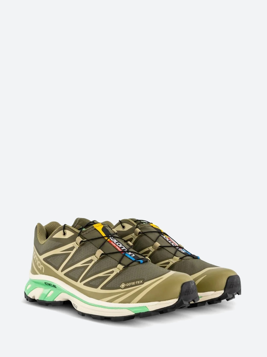 Salomon - XT-6 GORE-TEX in Olive, Herb and Almond - gravitypope