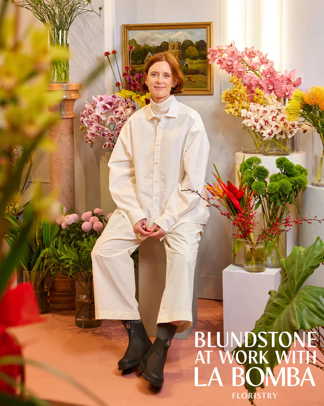 Blundstone At Work with La Bomba Floristry