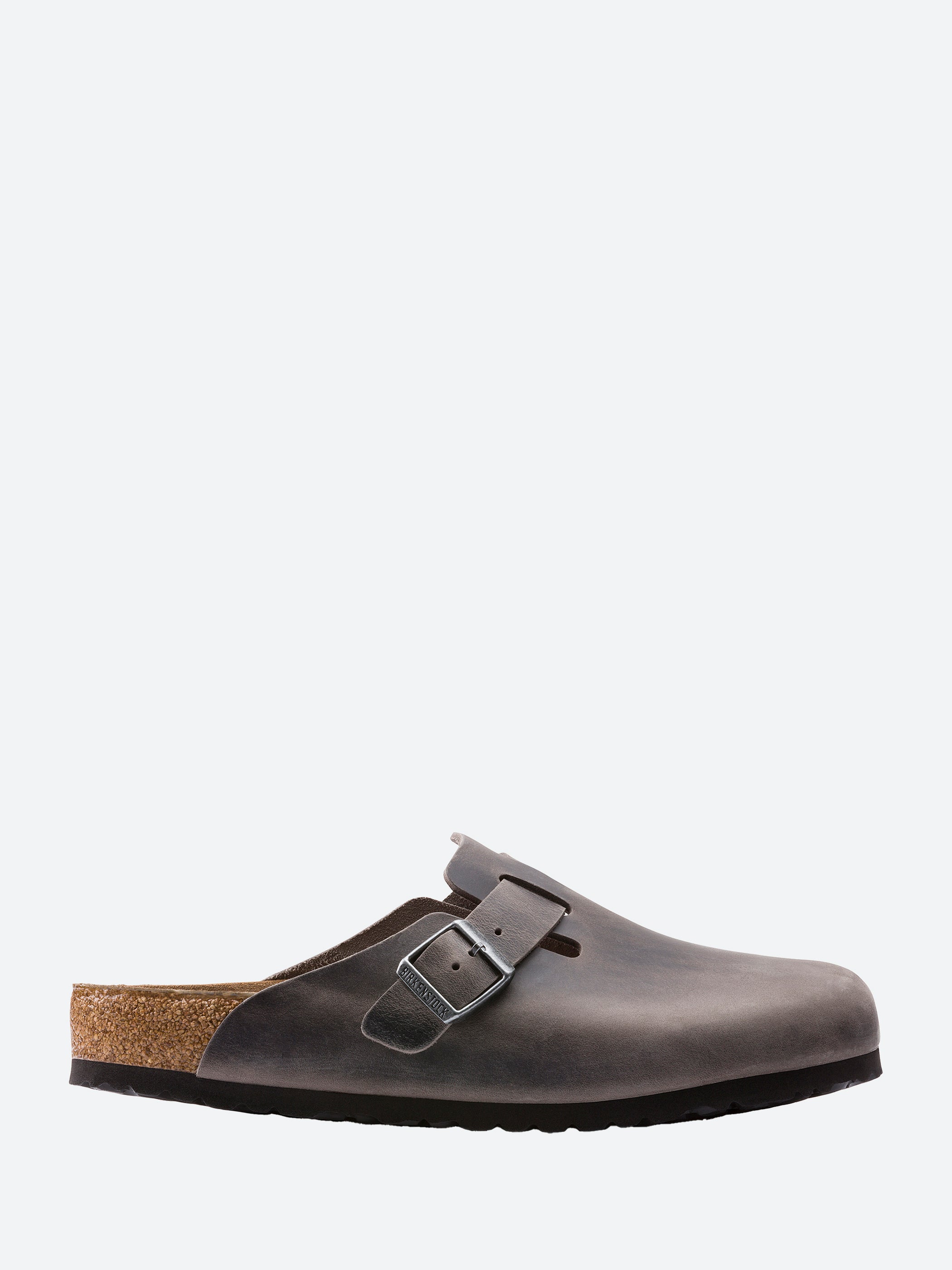 Birkenstock boston soft footbed iron oiled leather online