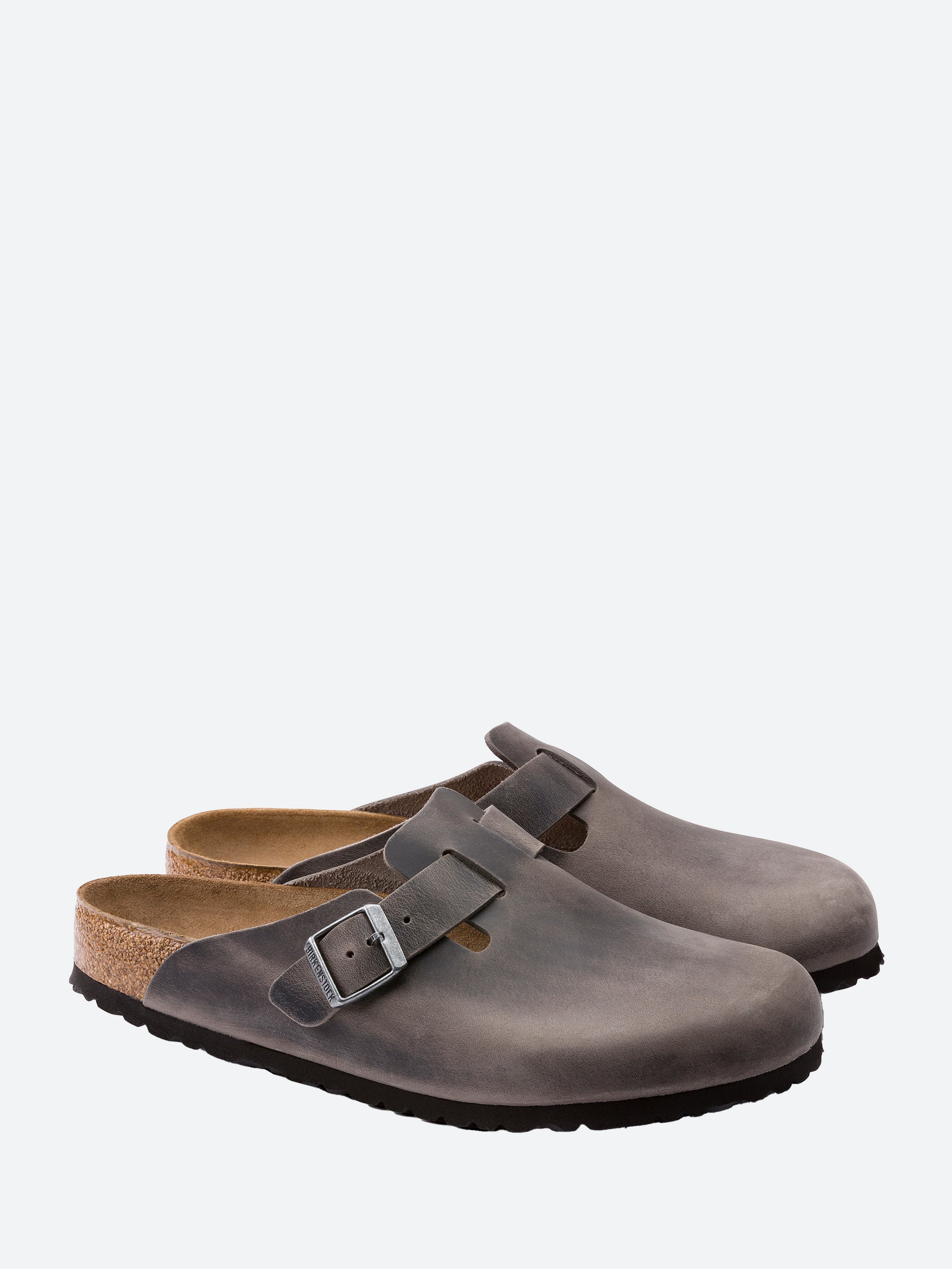 Birkenstock boston iron oiled leather deals