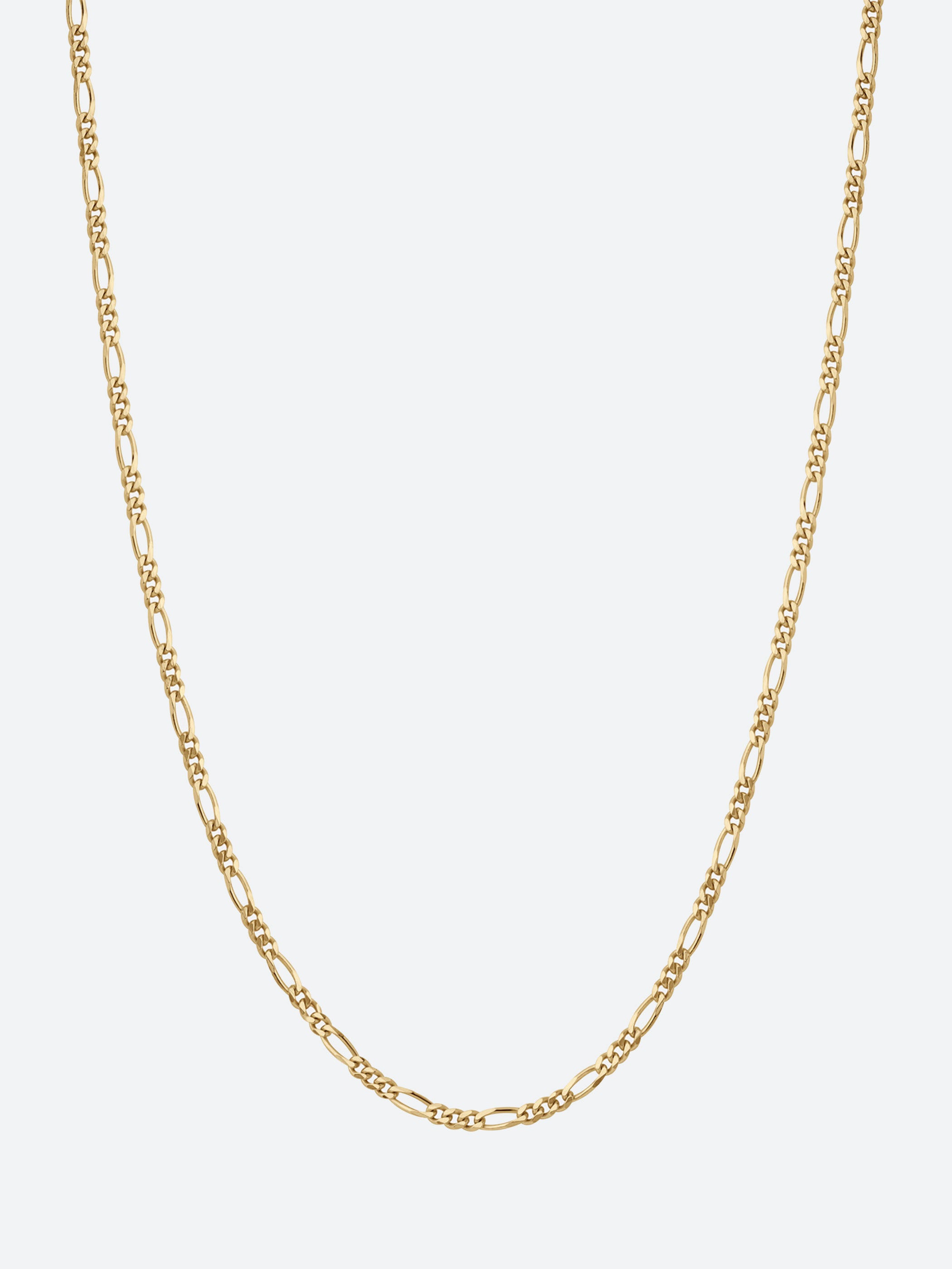 3mm Figaro Chain Necklace