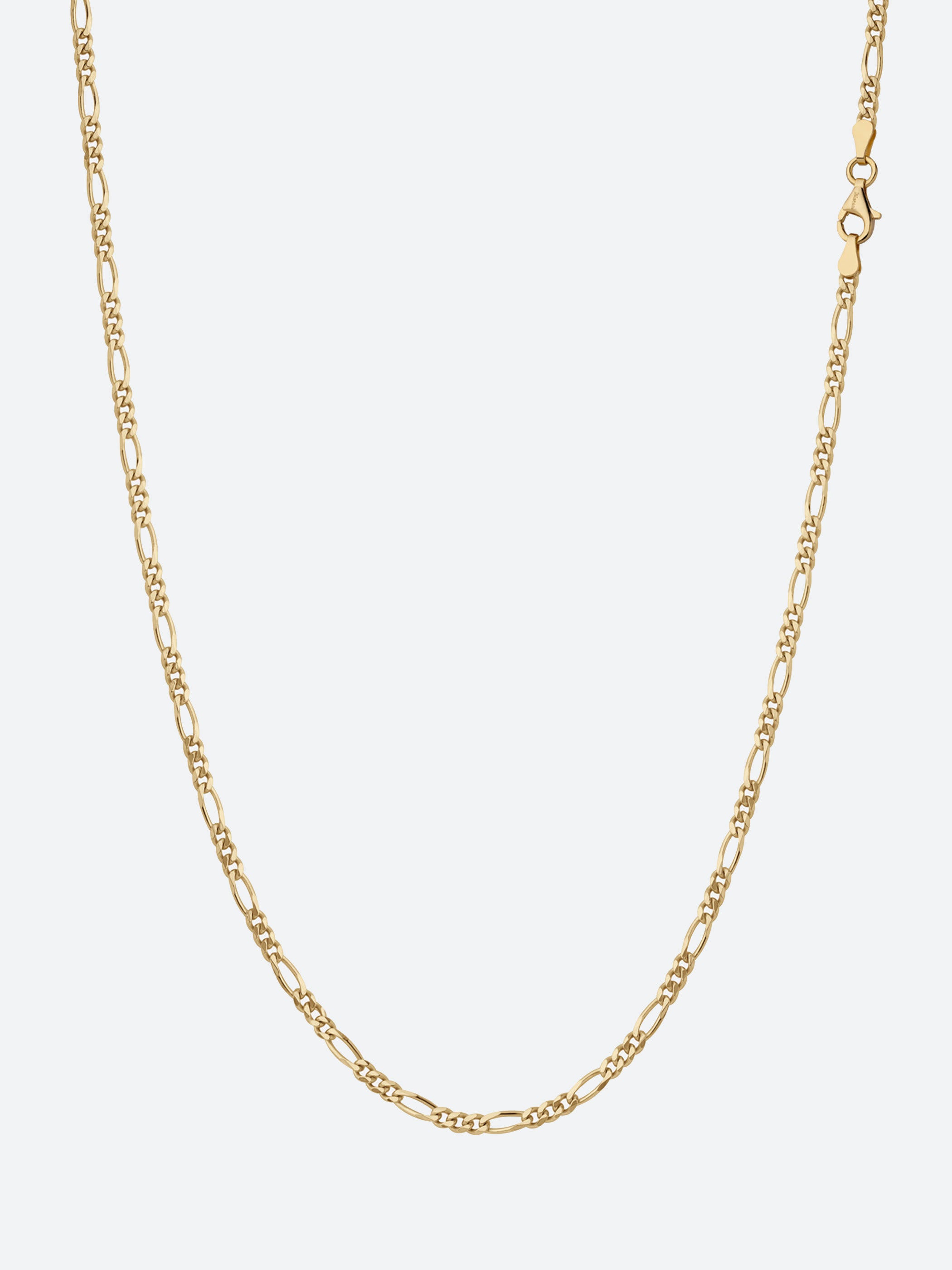 3mm Figaro Chain Necklace