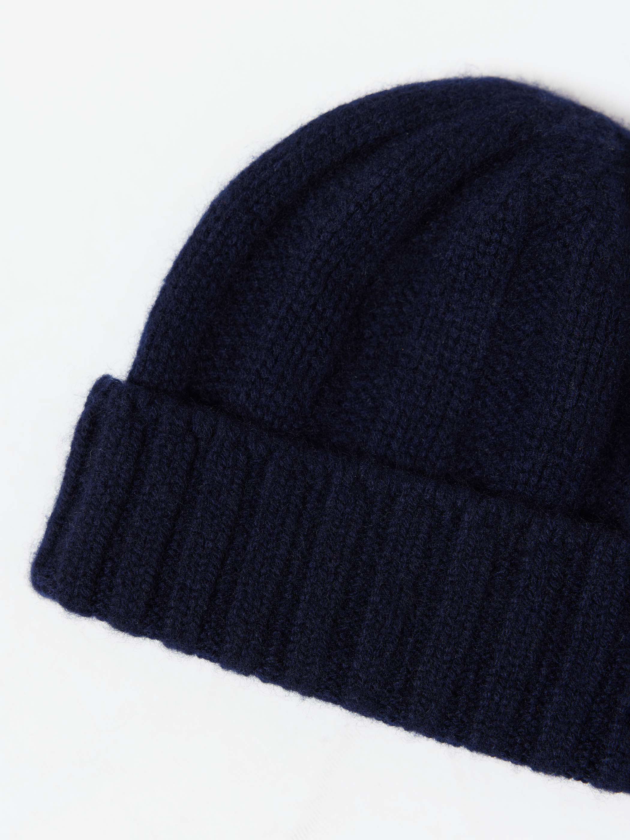 Cashmere Rib Watch Cap