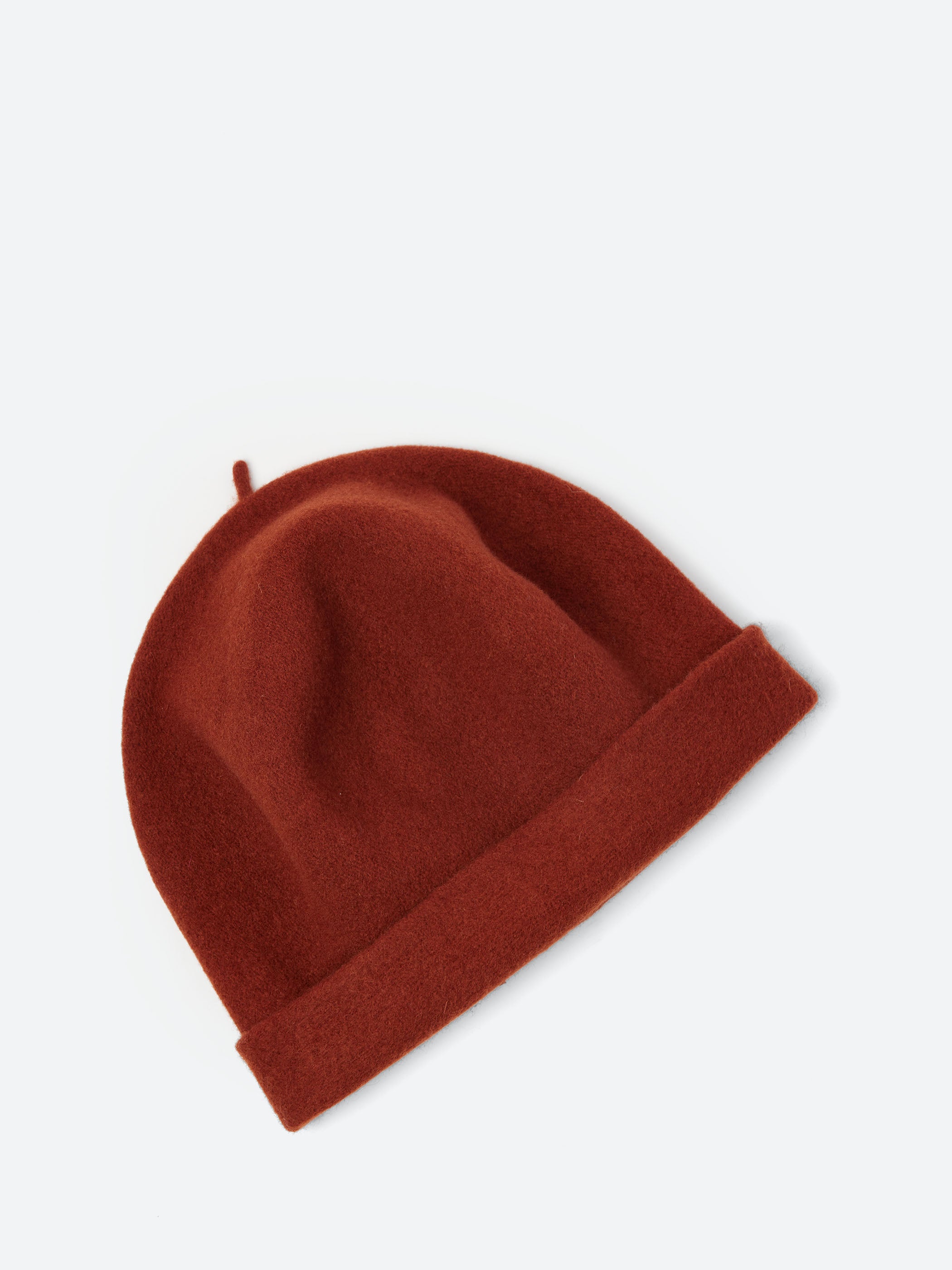 Wool Roll Up Beret