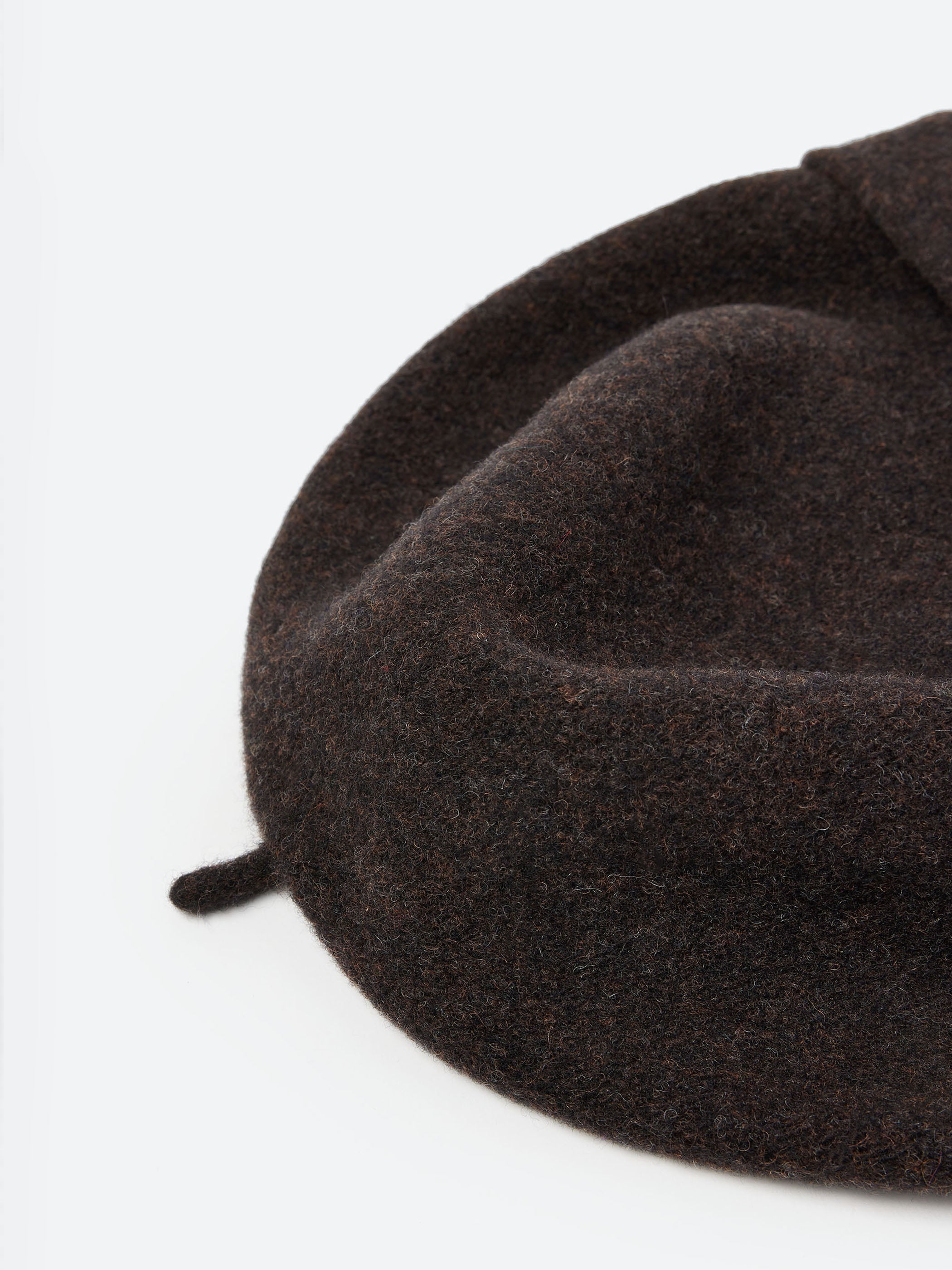 Wool Roll Up Beret