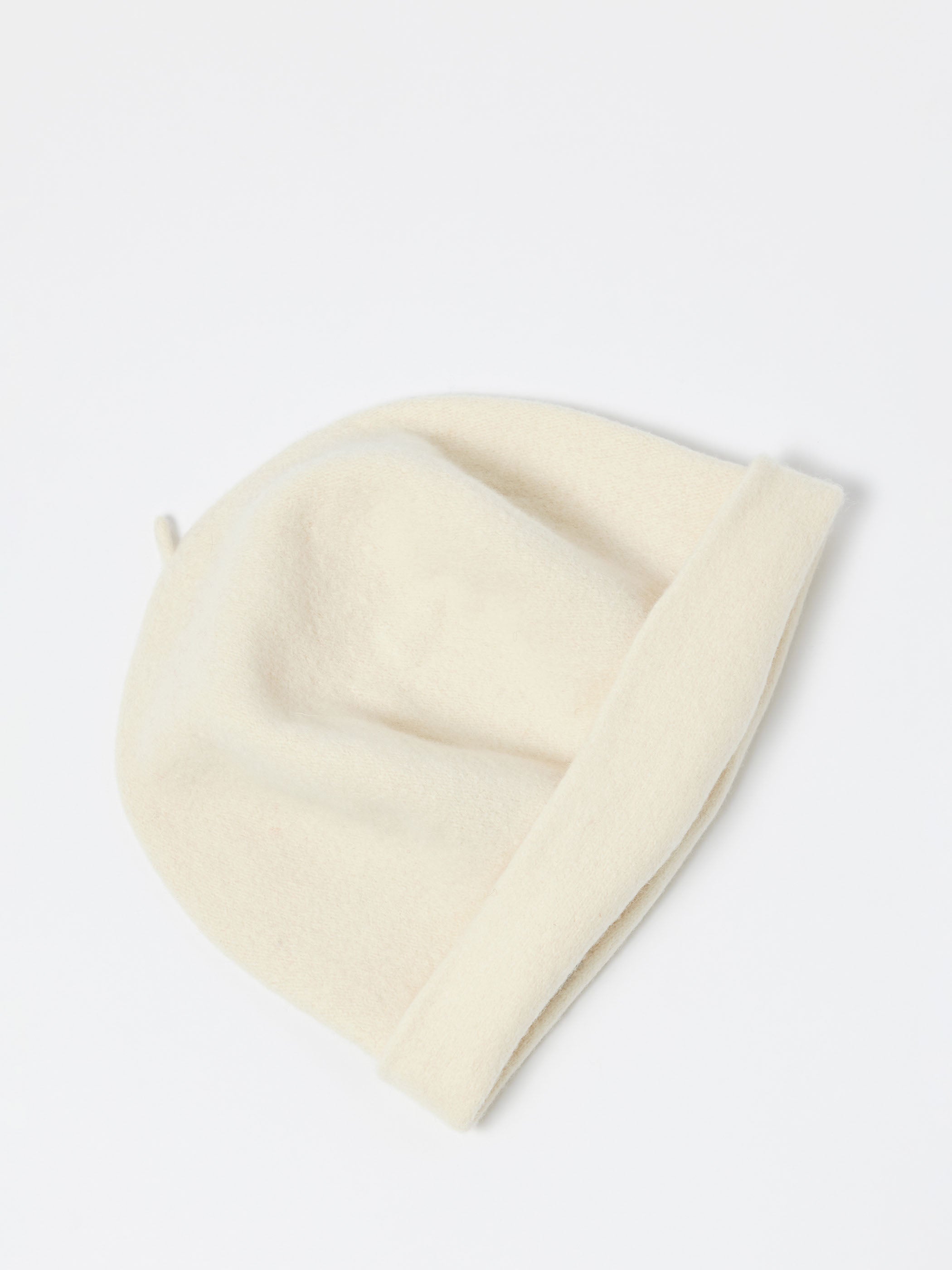 Wool Roll Up Beret