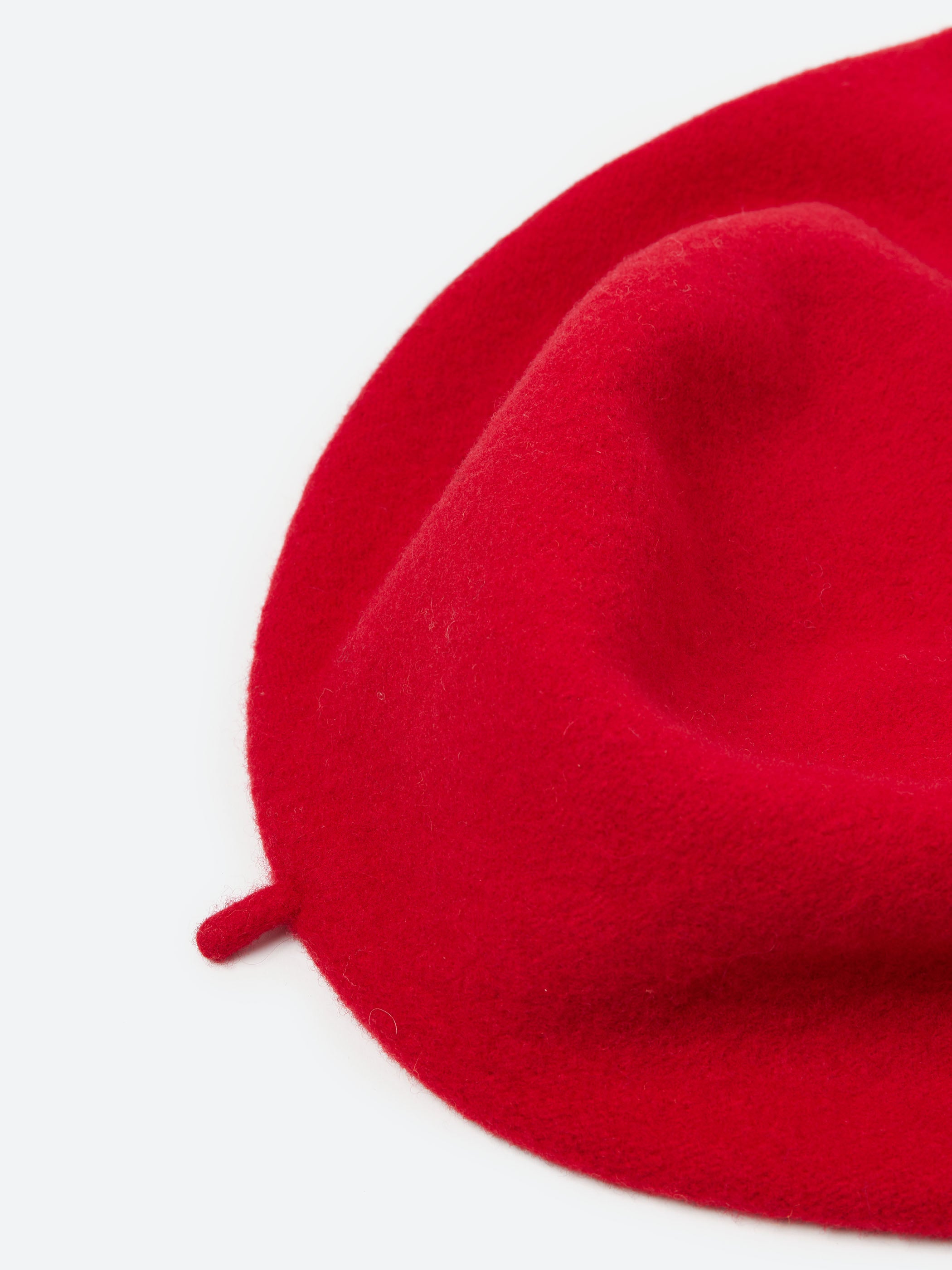 Wool Roll Up Beret