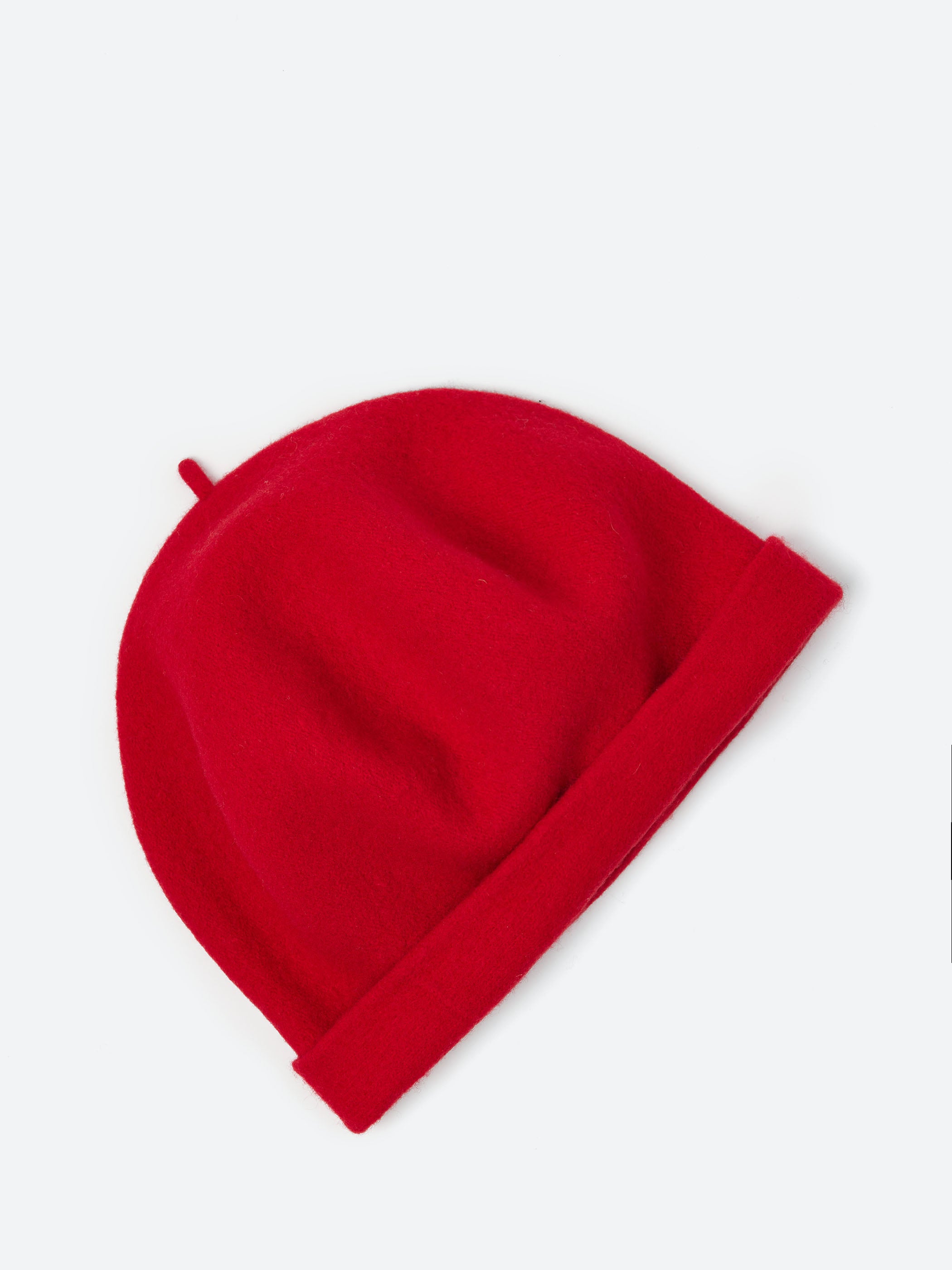 Wool Roll Up Beret