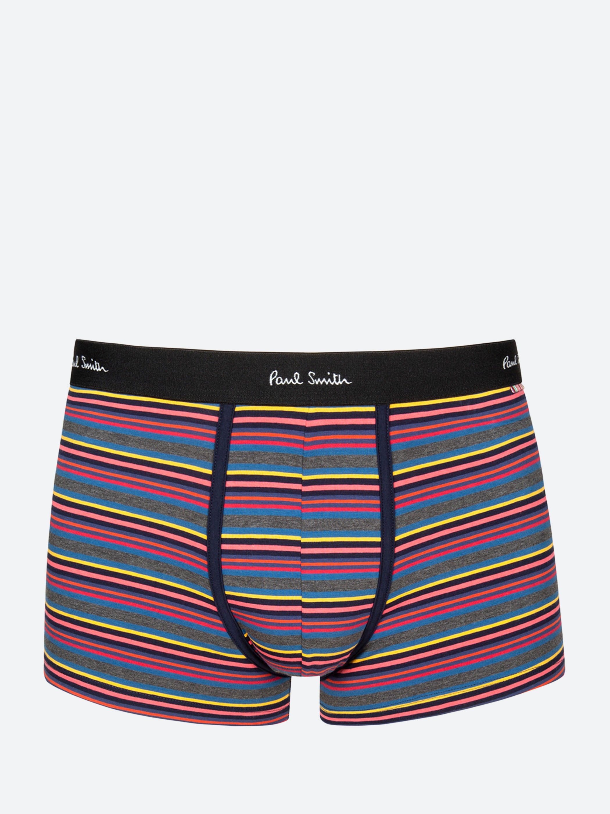 Multi-Stripe Low-Rise Boxer Briefs