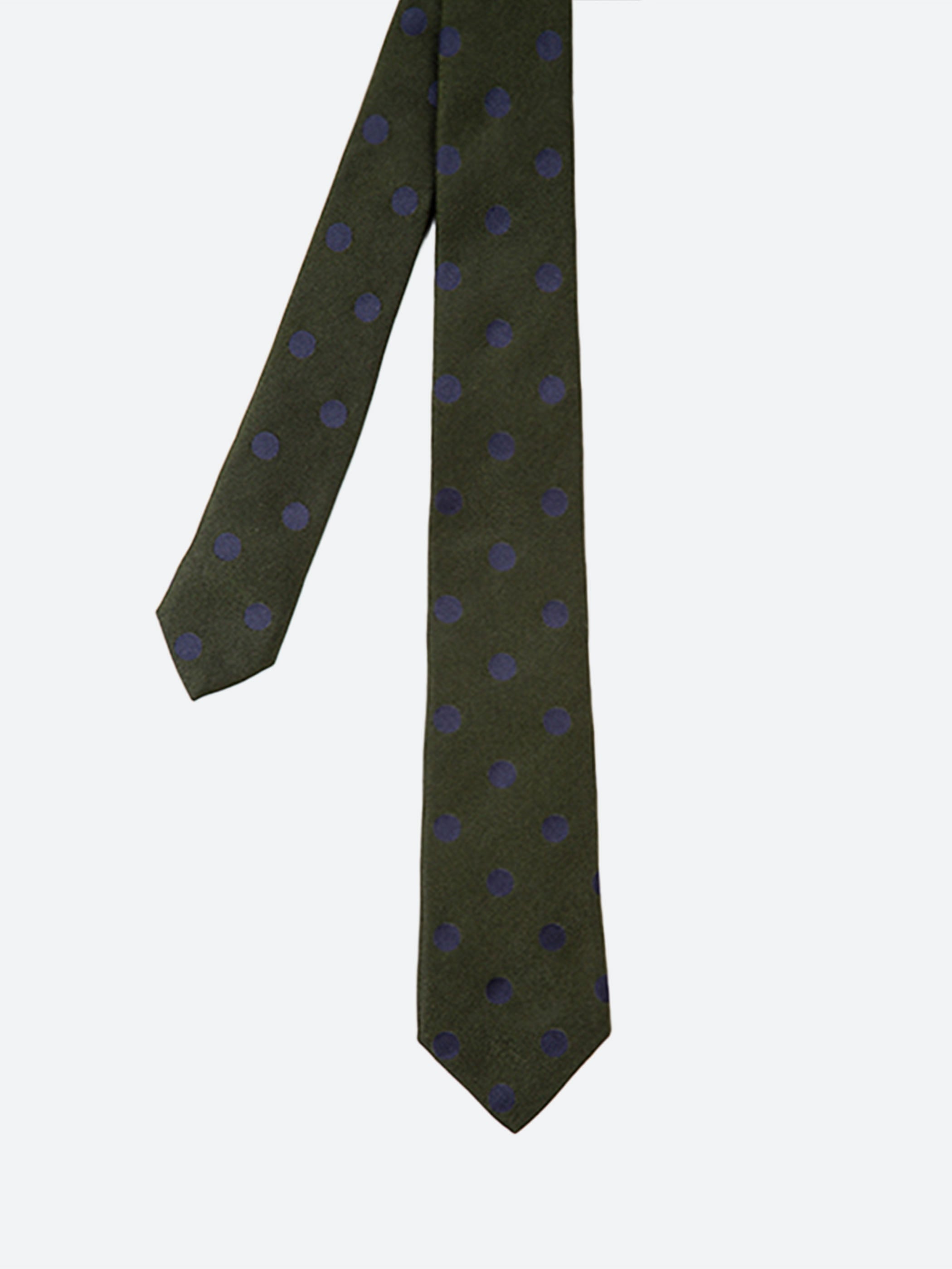 Polka Dot Silk Tie