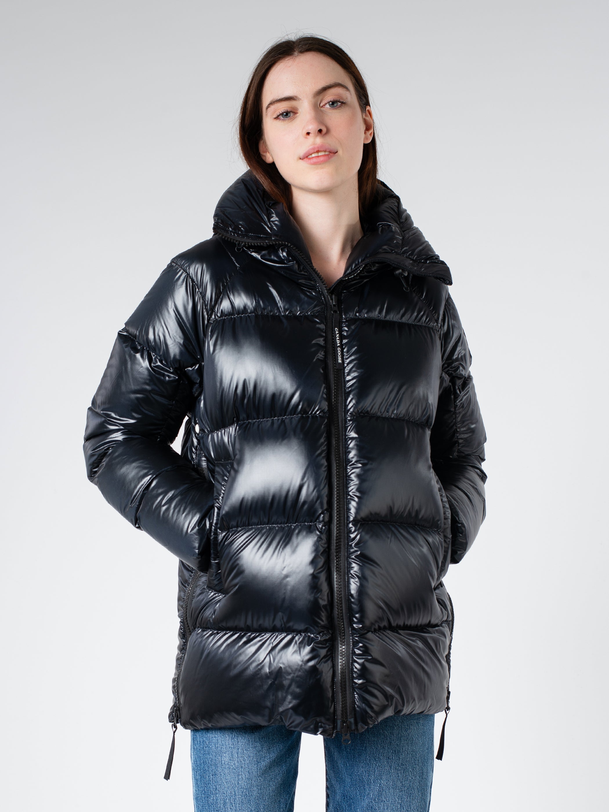 Womens down jacket from Profile Black Label Style on sale