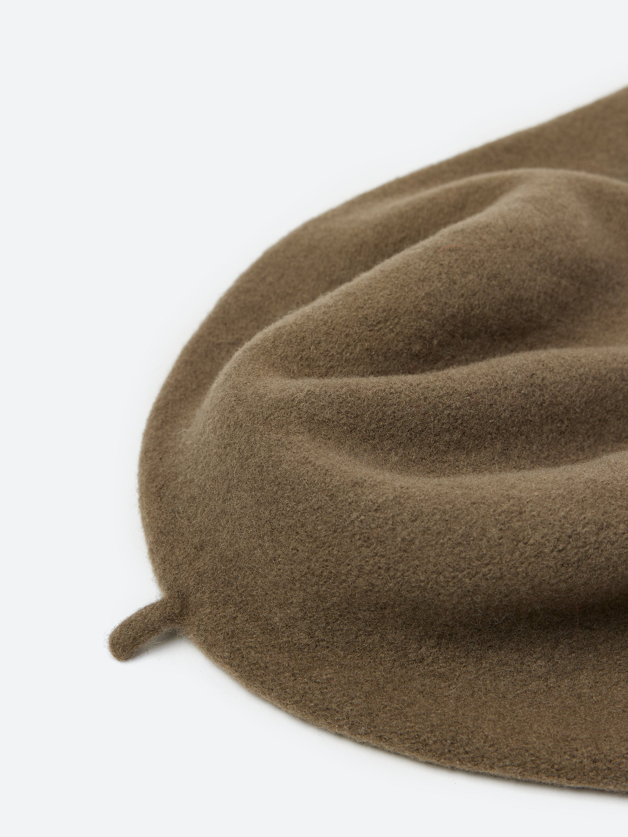 Wool Roll Up Beret