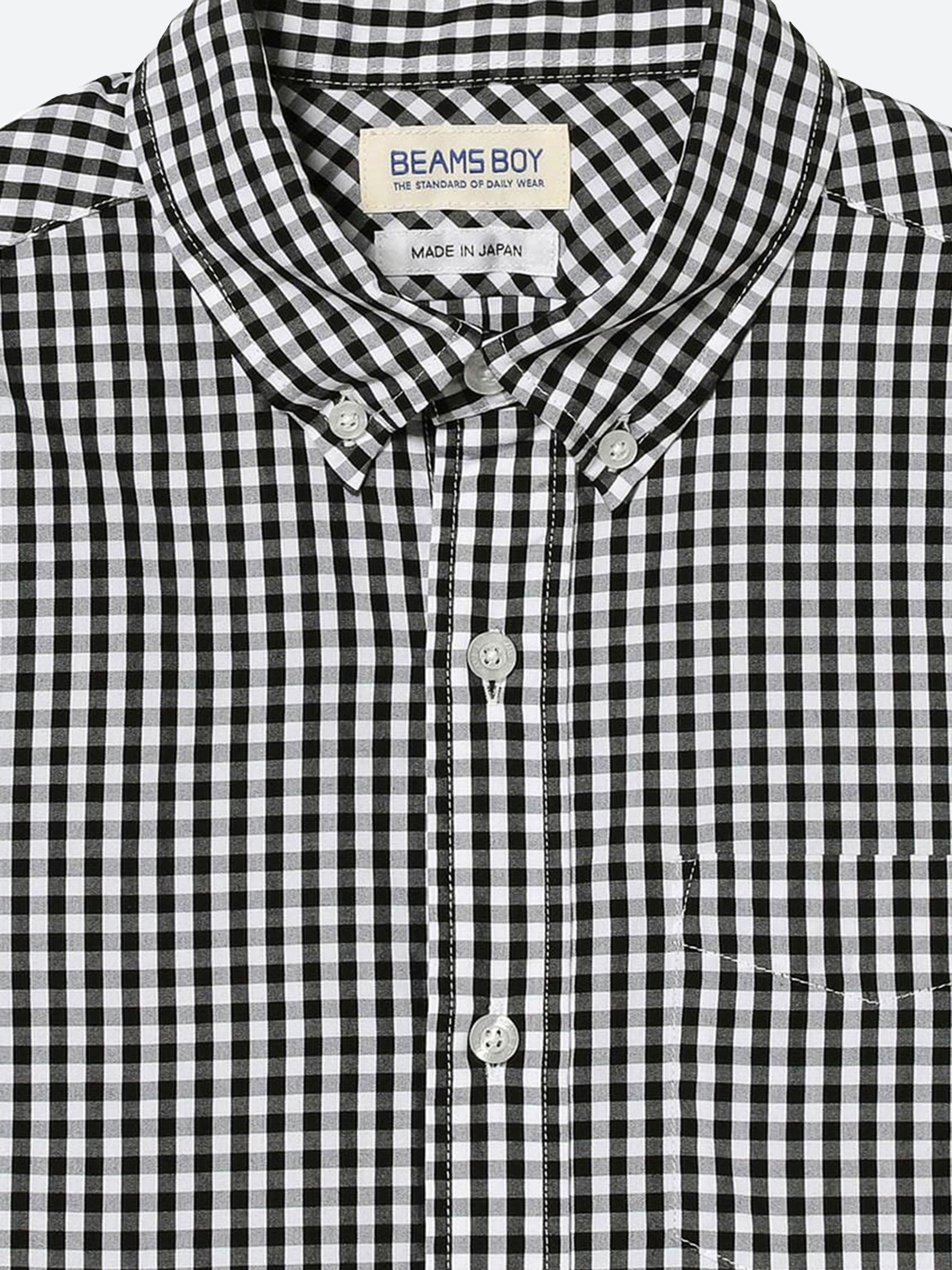 Gingham B.D. Shirt