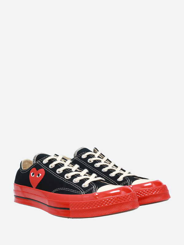 RED SOLE CHUCK 70 LOW TOP