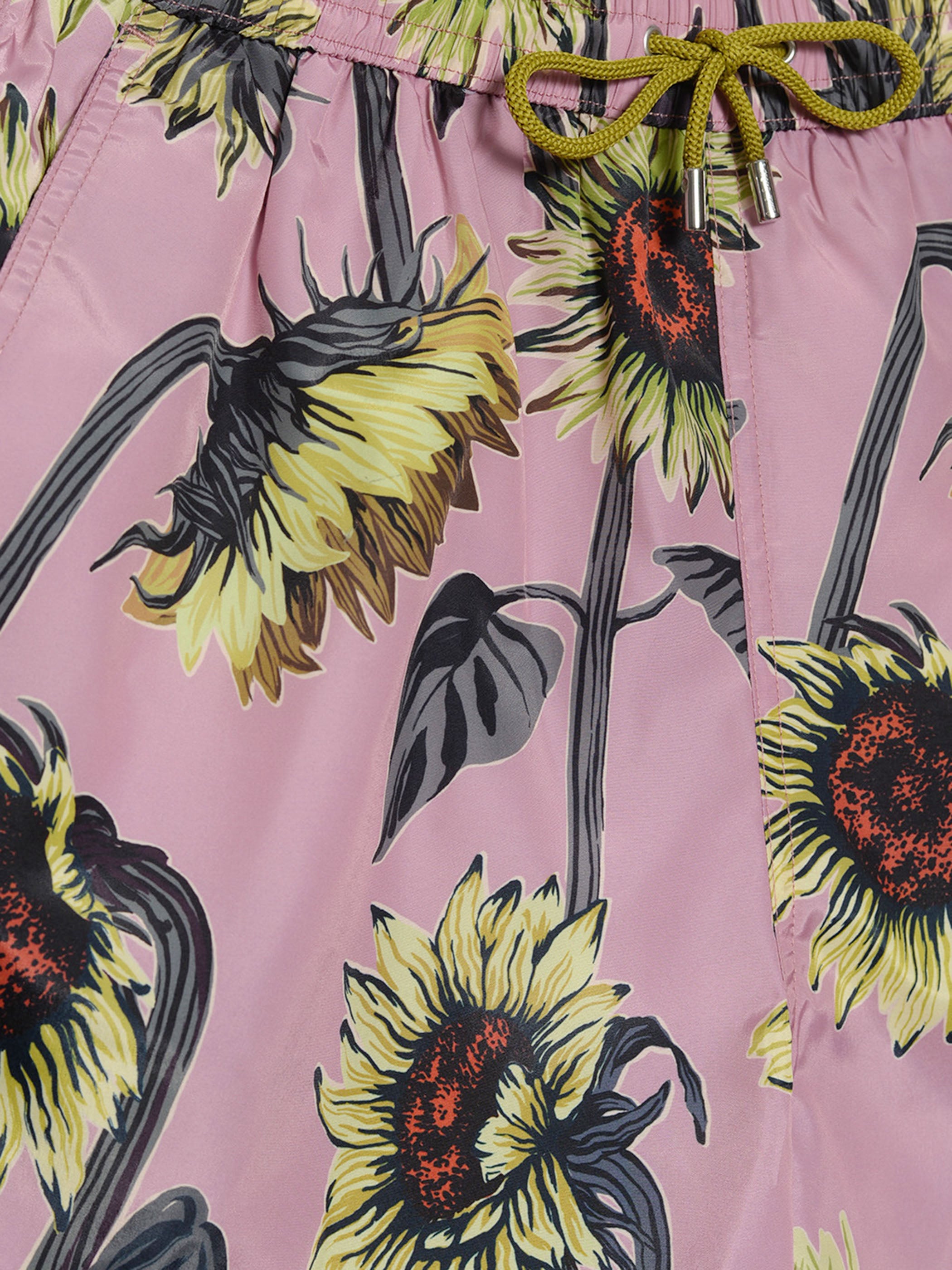 Sunflower Print Swim Shorts