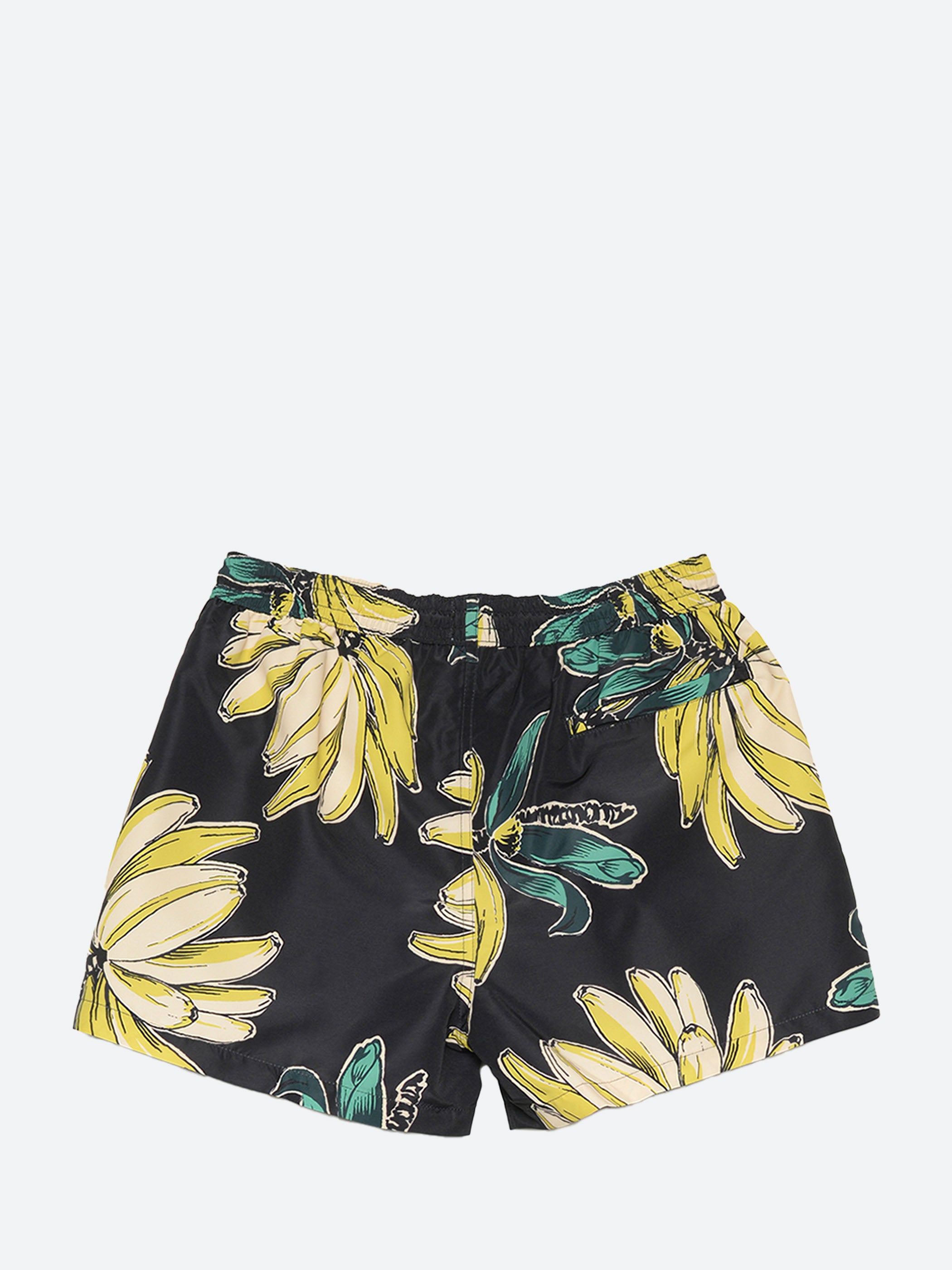 Banana Print Swim Shorts