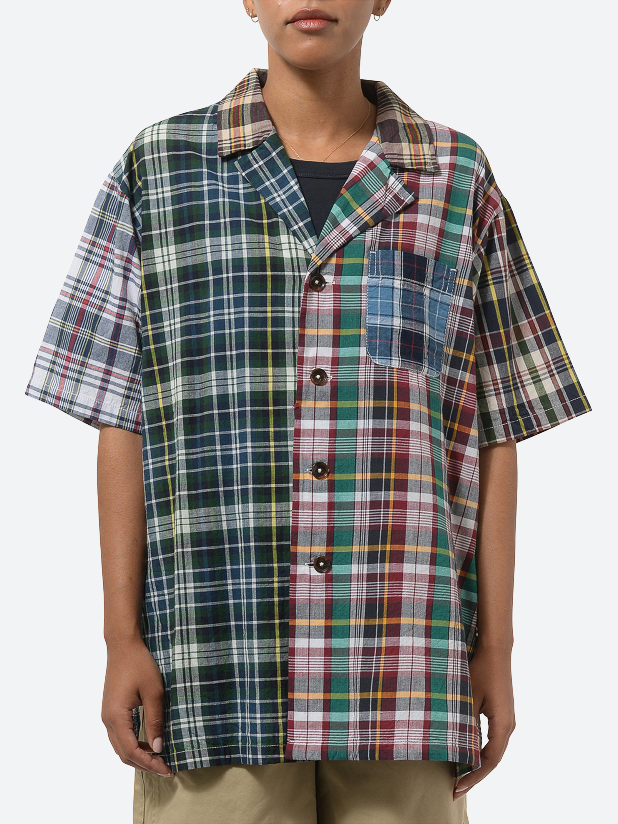 Madras Check Crazy Short Sleeve Shirt