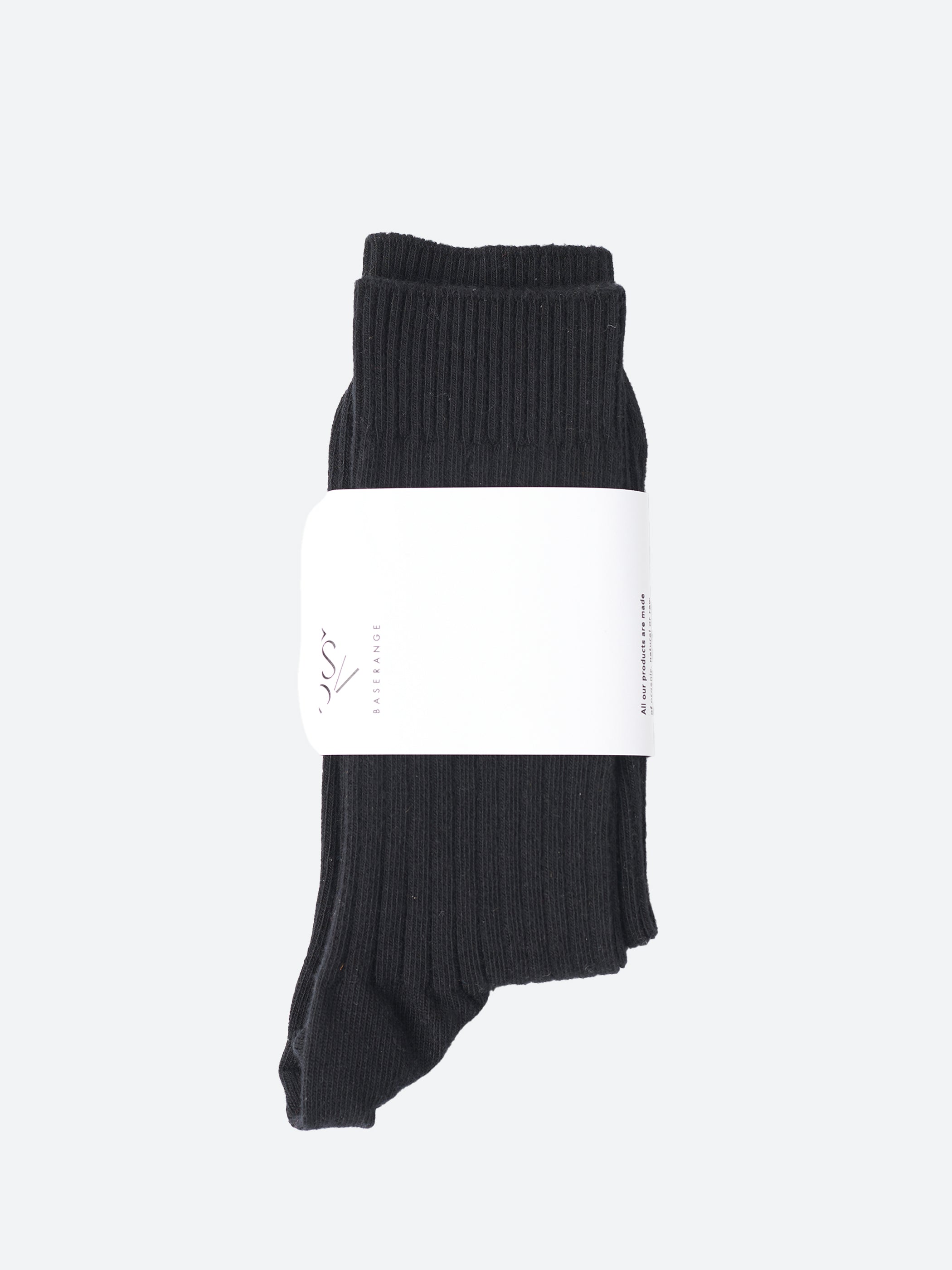 Rib Overankle Socks