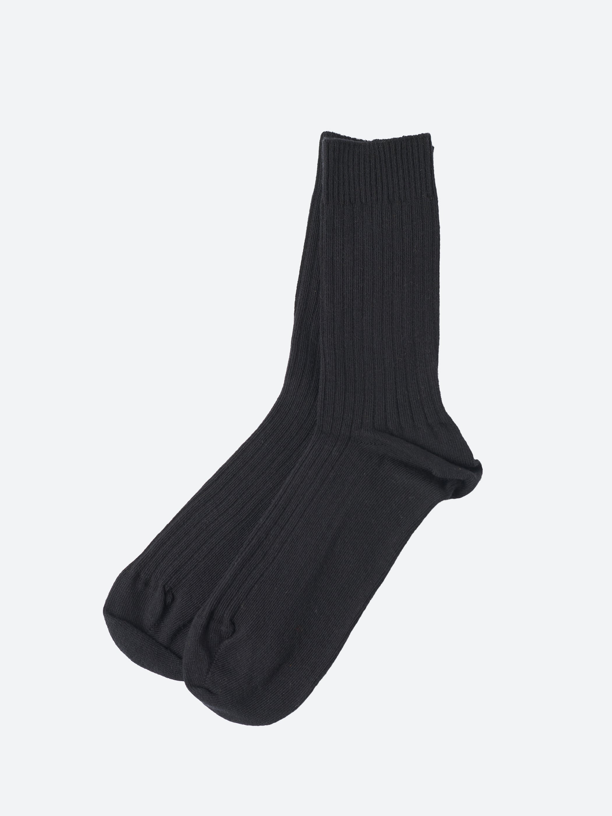 Rib Overankle Socks