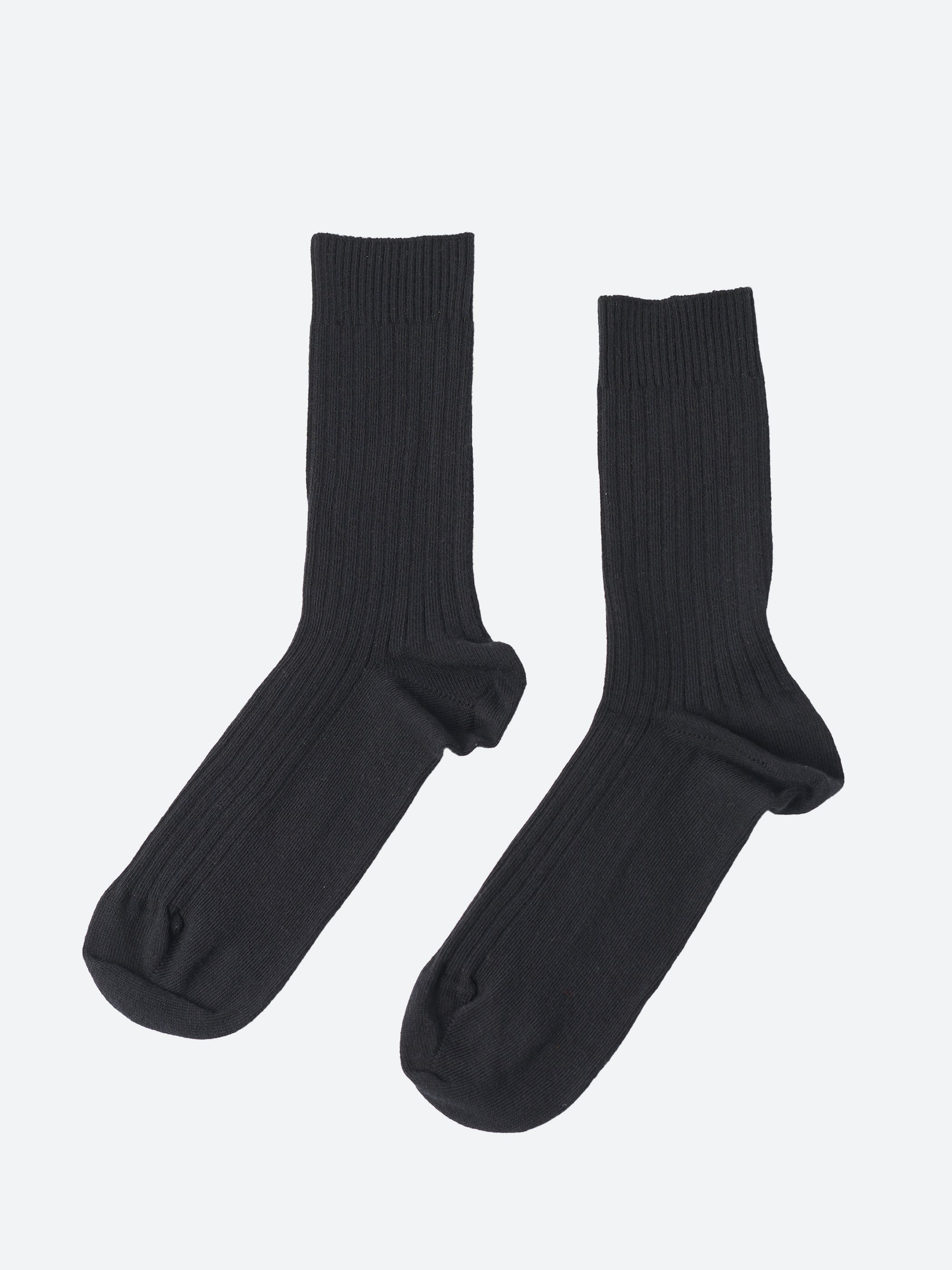 Rib Overankle Socks