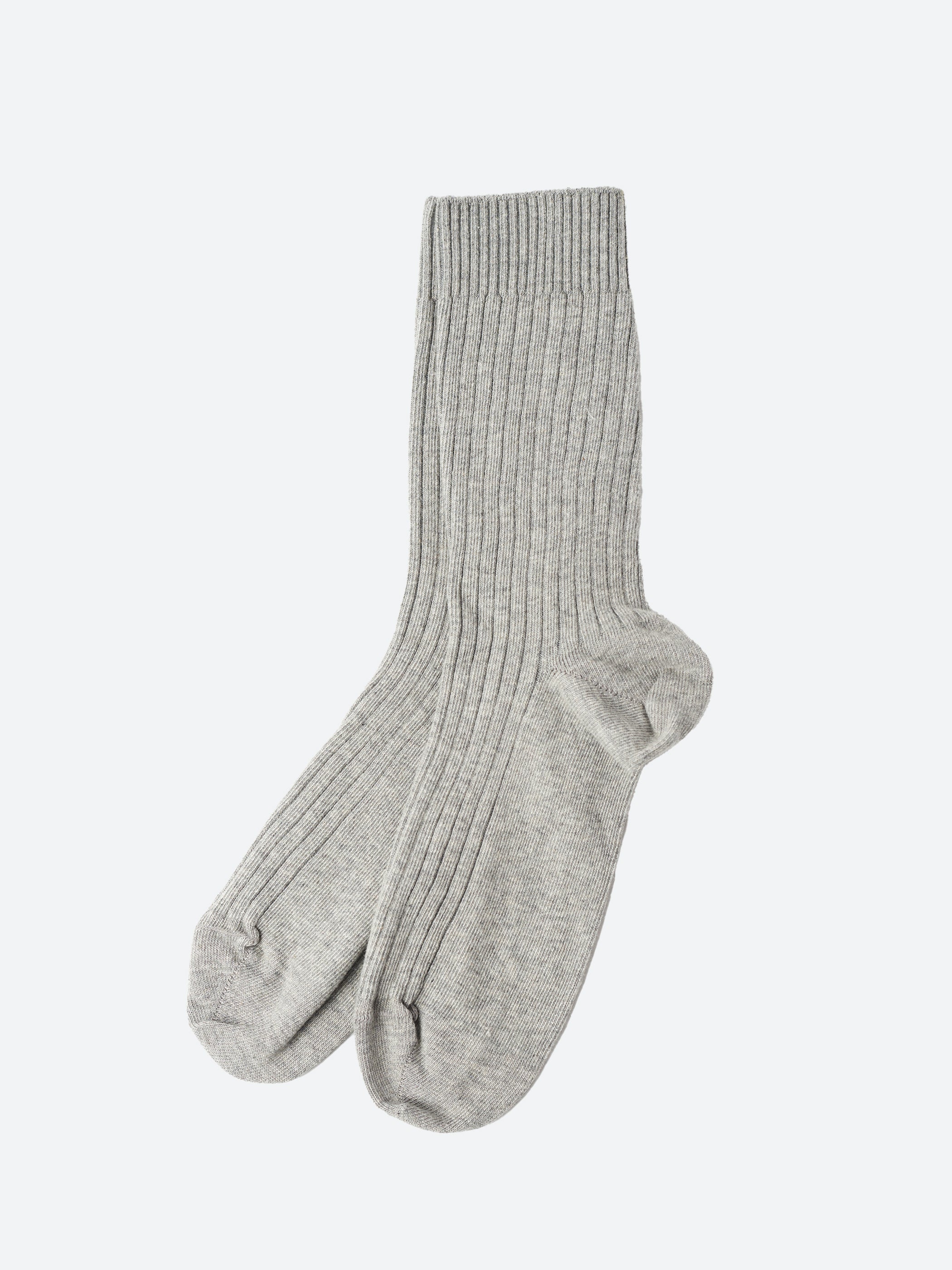 Rib Overankle Socks