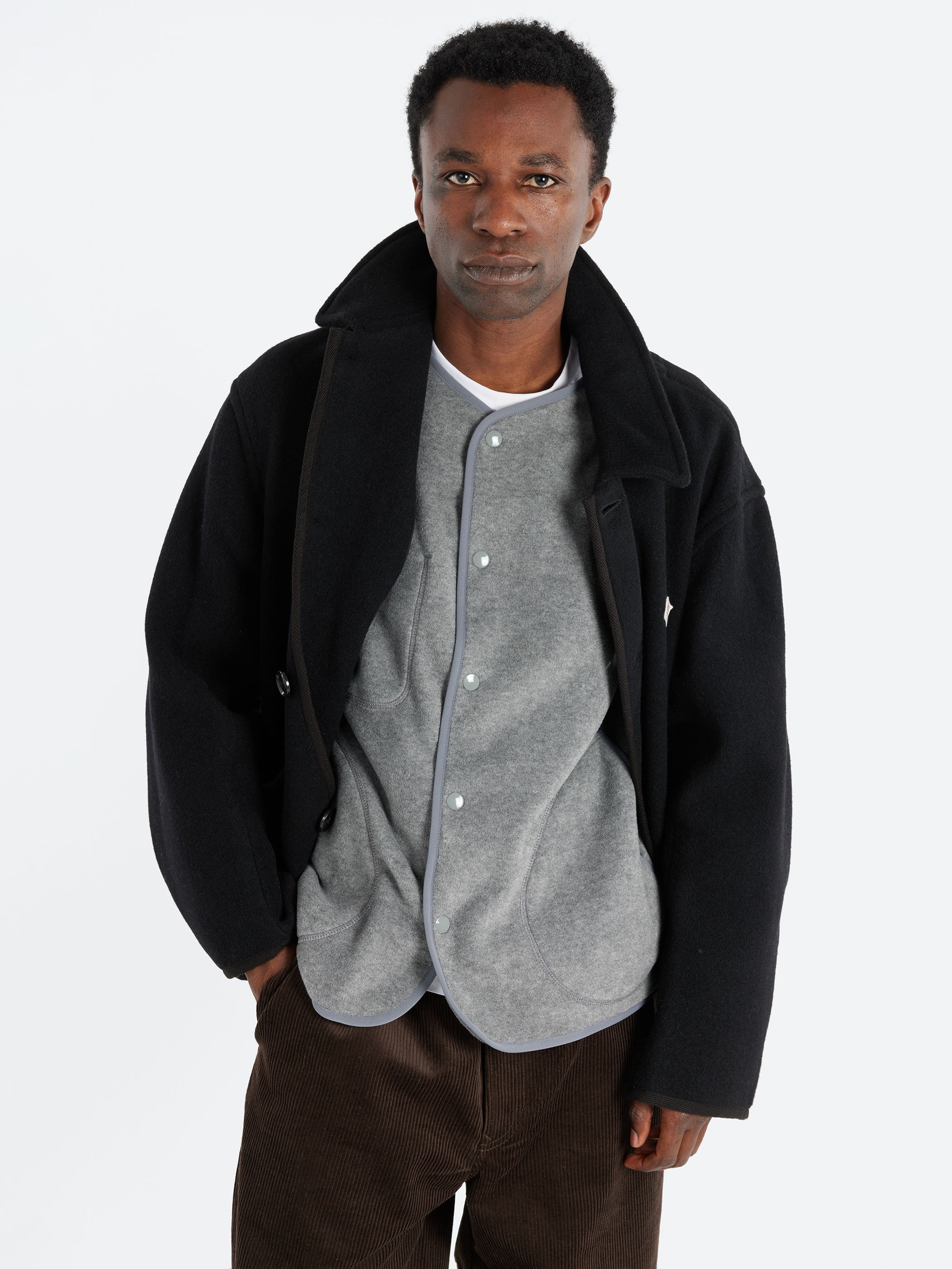 Wool Light Pile Work Jacket