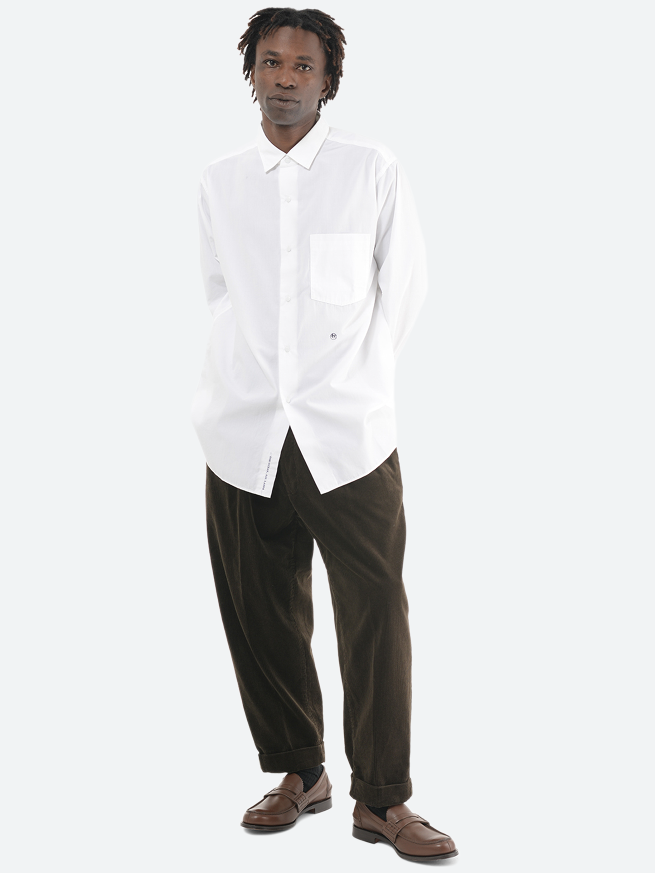 Regular Collar Wind Shirt