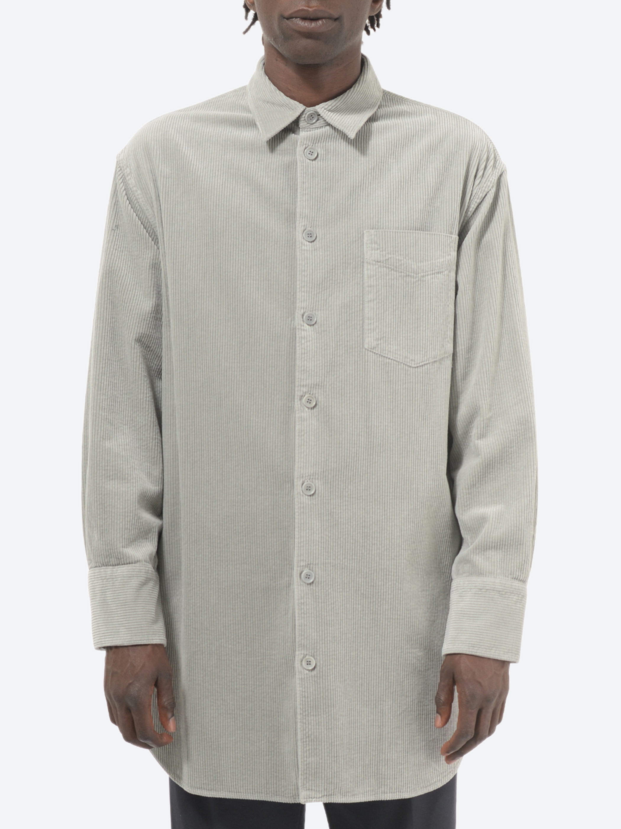 Garment-Dyed Corduroy Shirt