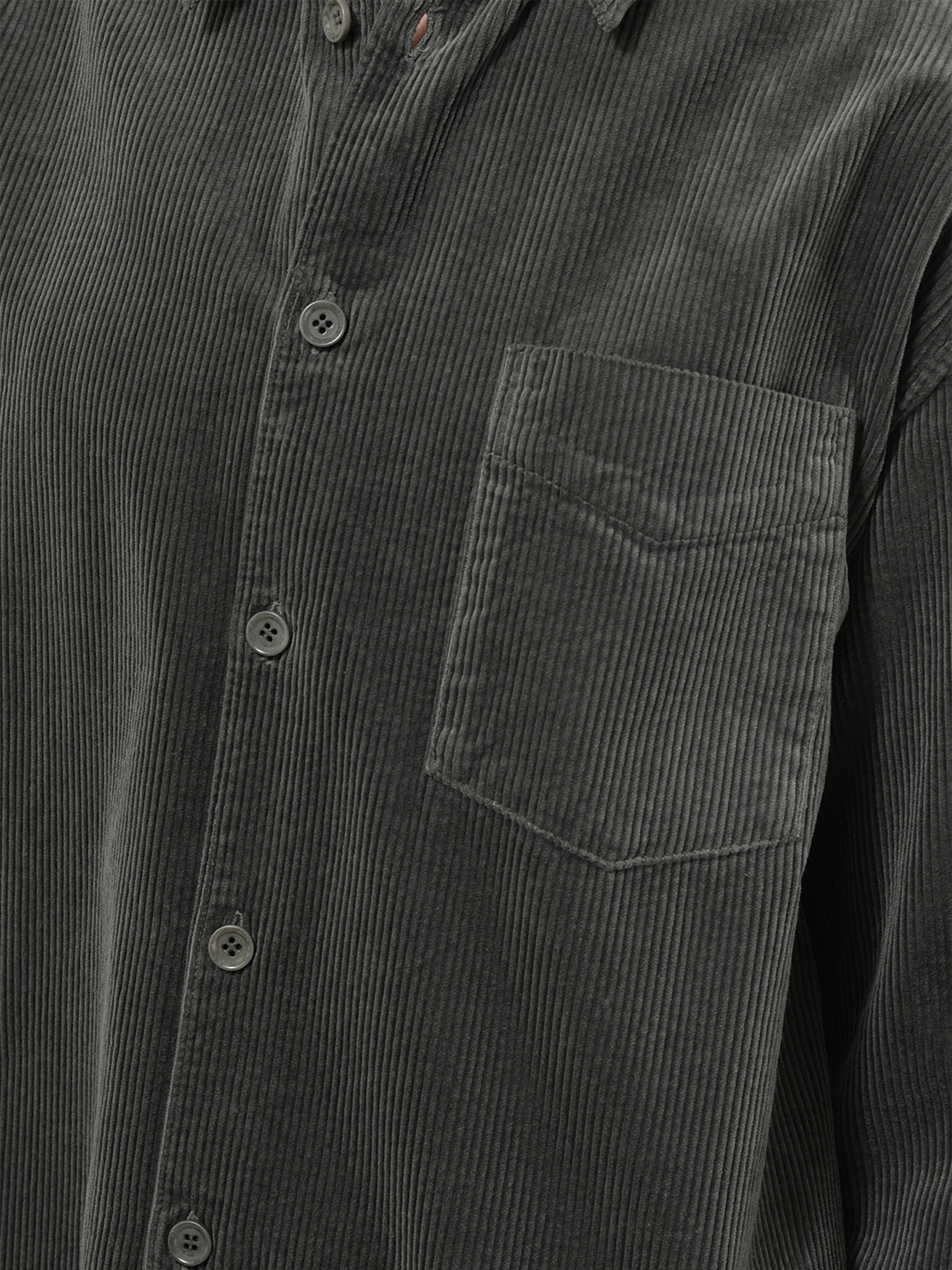 Garment-Dyed Corduroy Shirt