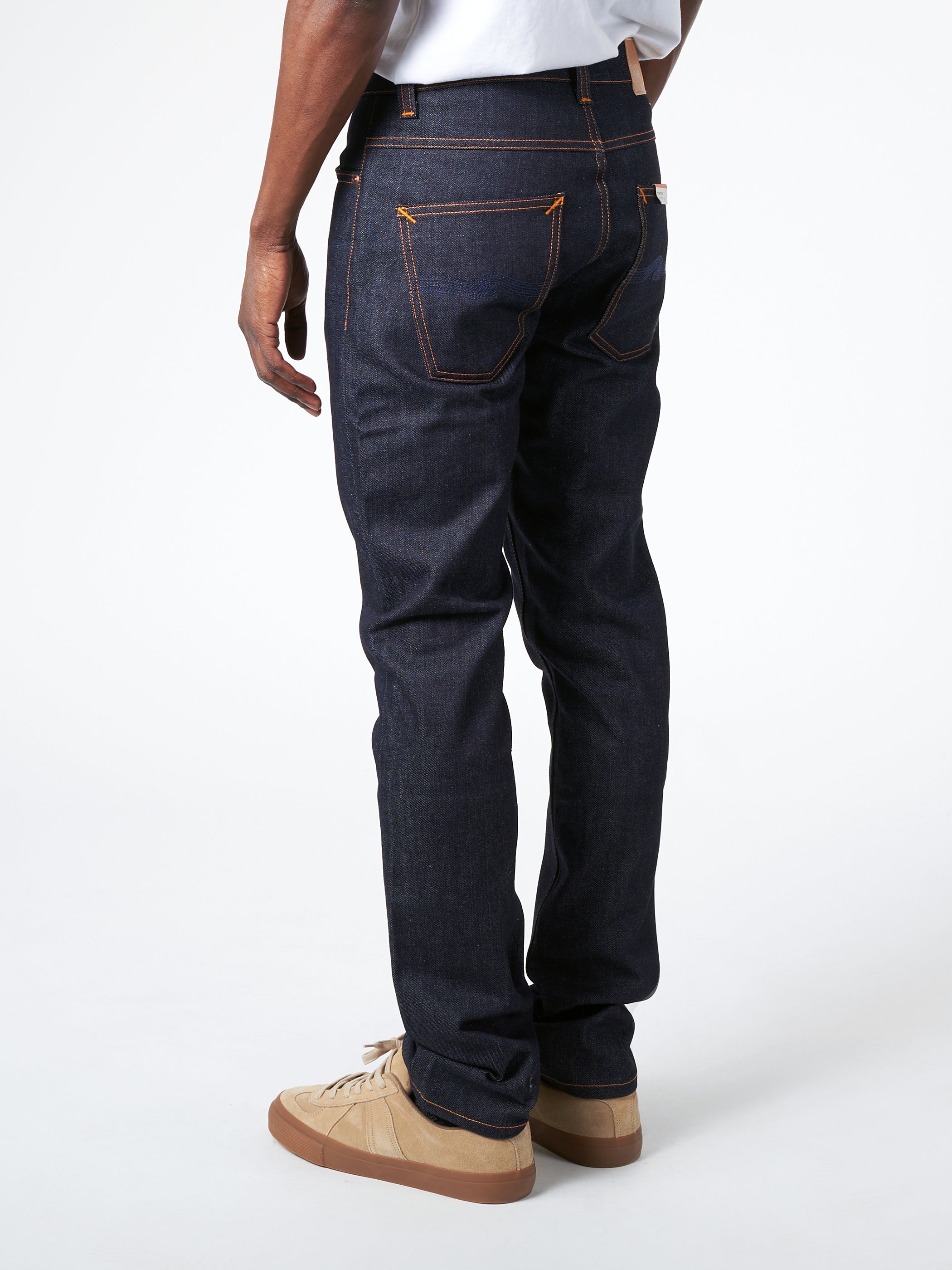 Nudie Jeans - Grim Tim in Dry True Navy – gravitypope